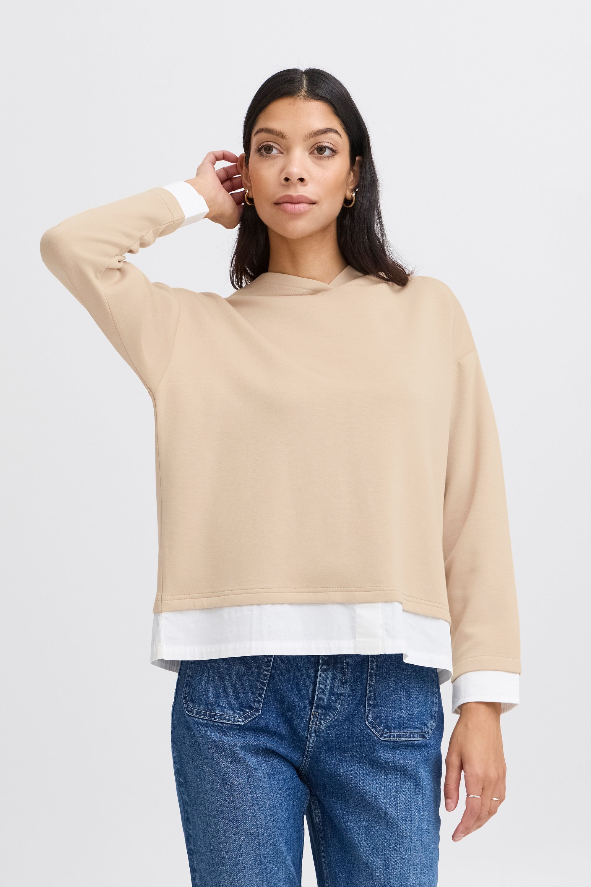 b.young Kapuzenpullover »Kapuzenpullover BYTULLAS MIX SWEAT -«