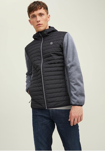 Steppjacke »MULTI QUILTED JACKET«, mit Kapuze