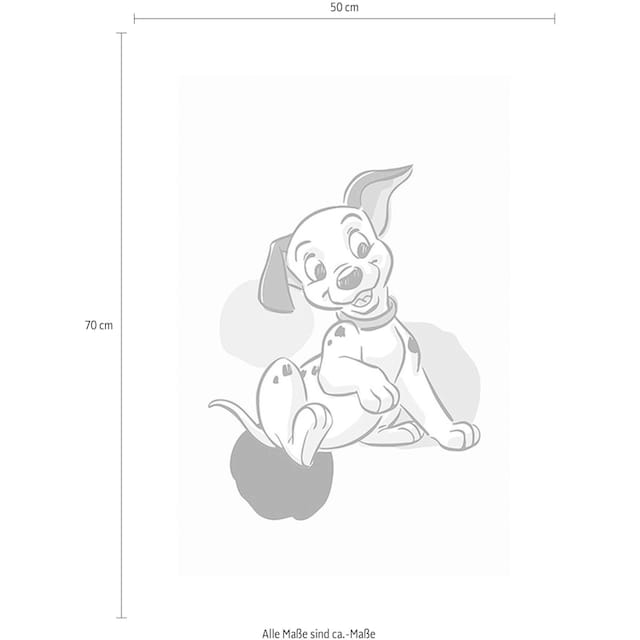 Komar Poster »101 Dalmatiner Dots«, Disney, (1 St.), Kinderzimmer,  Schlafzimmer, Wohnzimmer | BAUR