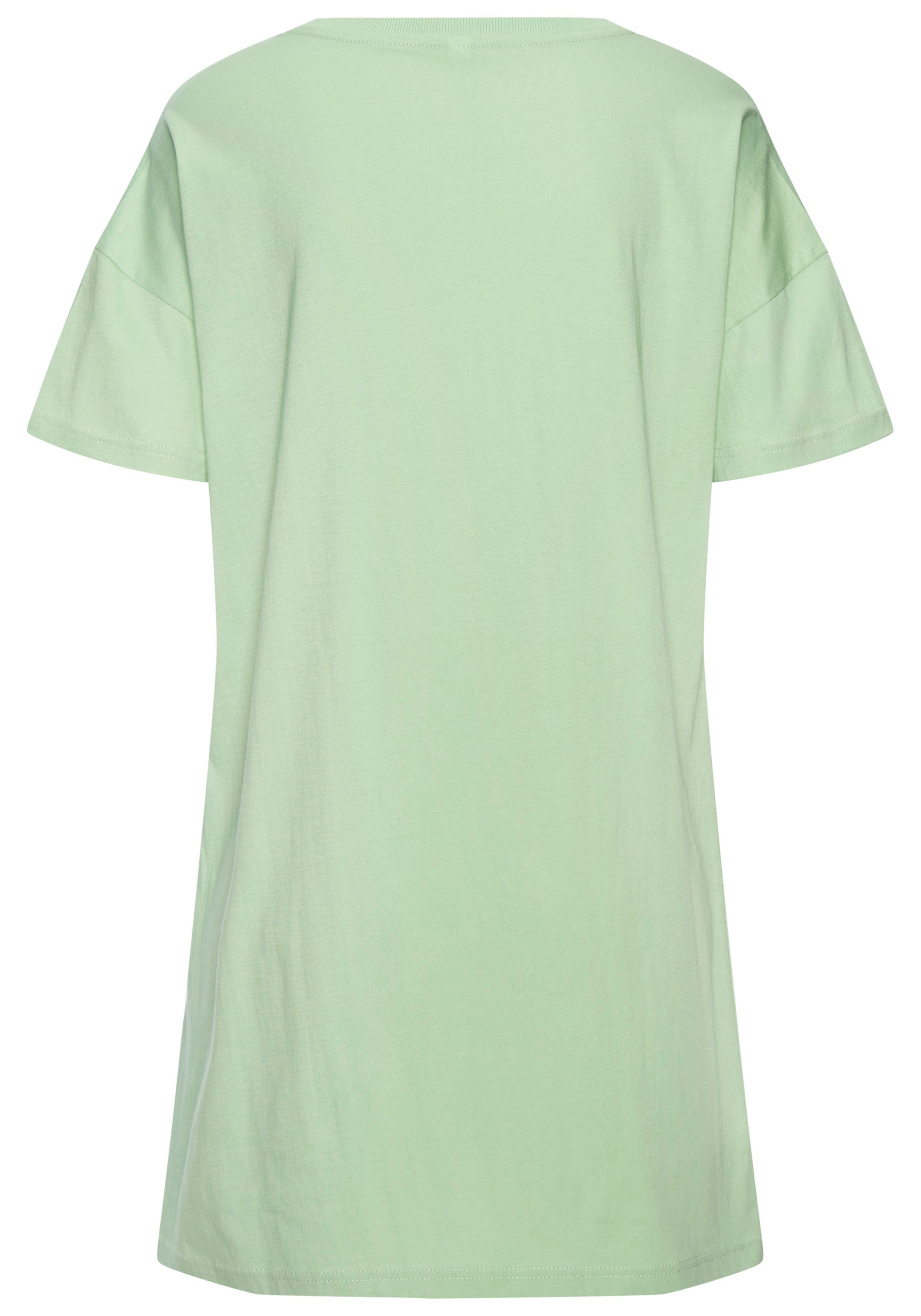 Vivance Dreams Bigshirt, (Set, 2 Stück), mit zart skizziertem Frontdruck