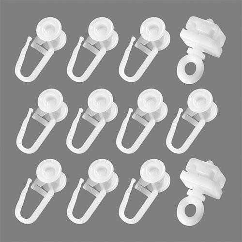 Good Life Gardinenröllchen "Tianis" für U-Schienen günstig online kaufen