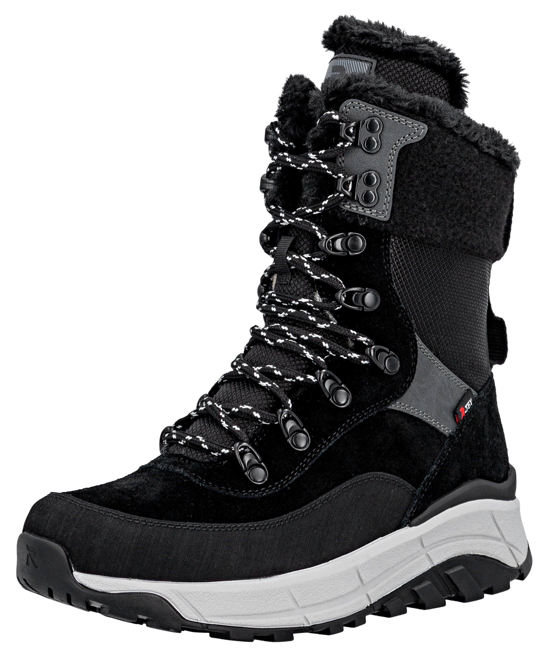 Thumbnail - RIEKER Sport Winterboots, Schneeboots, Outdoorstiefelette, TEX Ausstattung, Fiber Grip Sohle