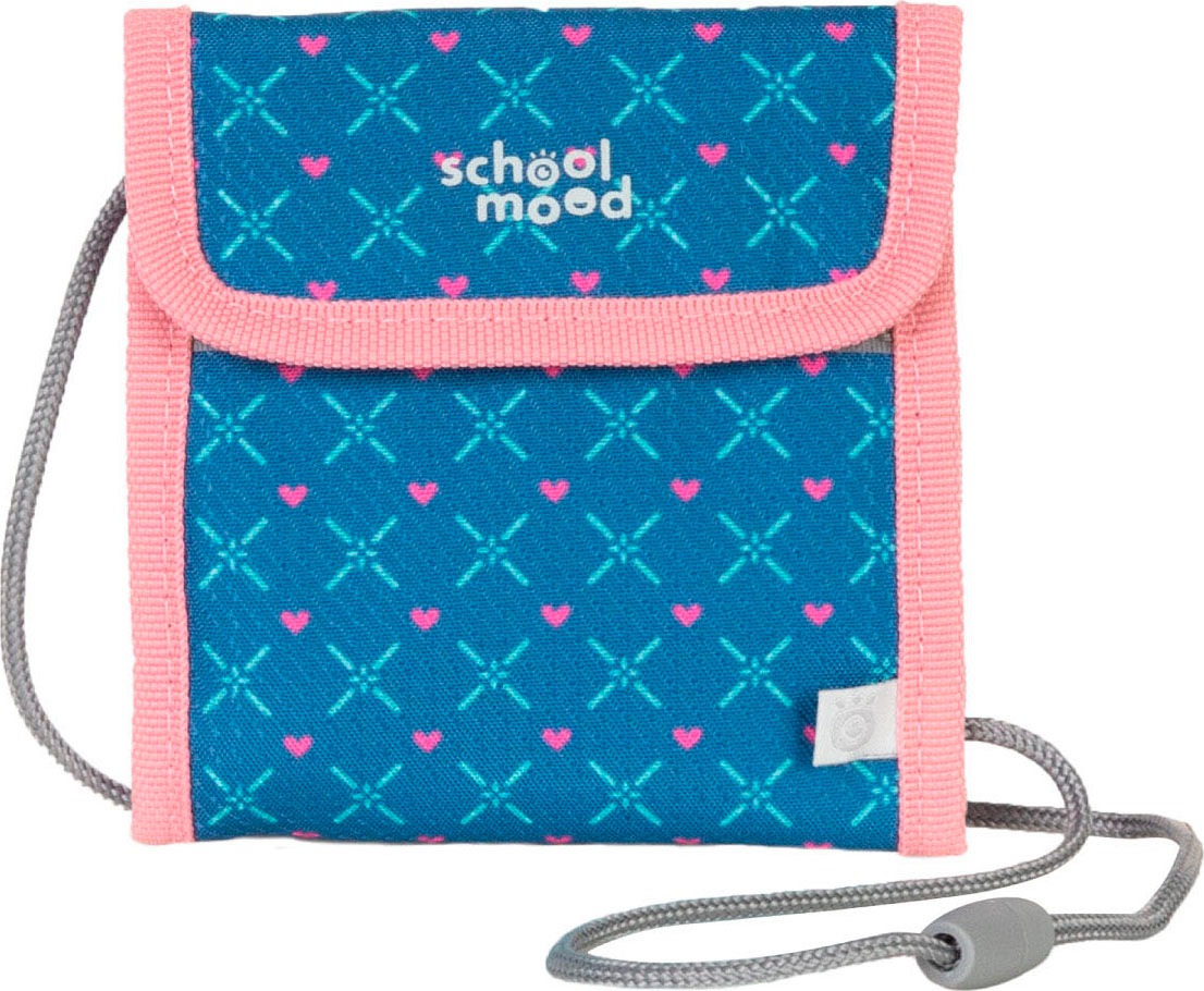SCHOOL-MOOD Kinder Brustbeutelmila, Polyester, Kleinlederwaren