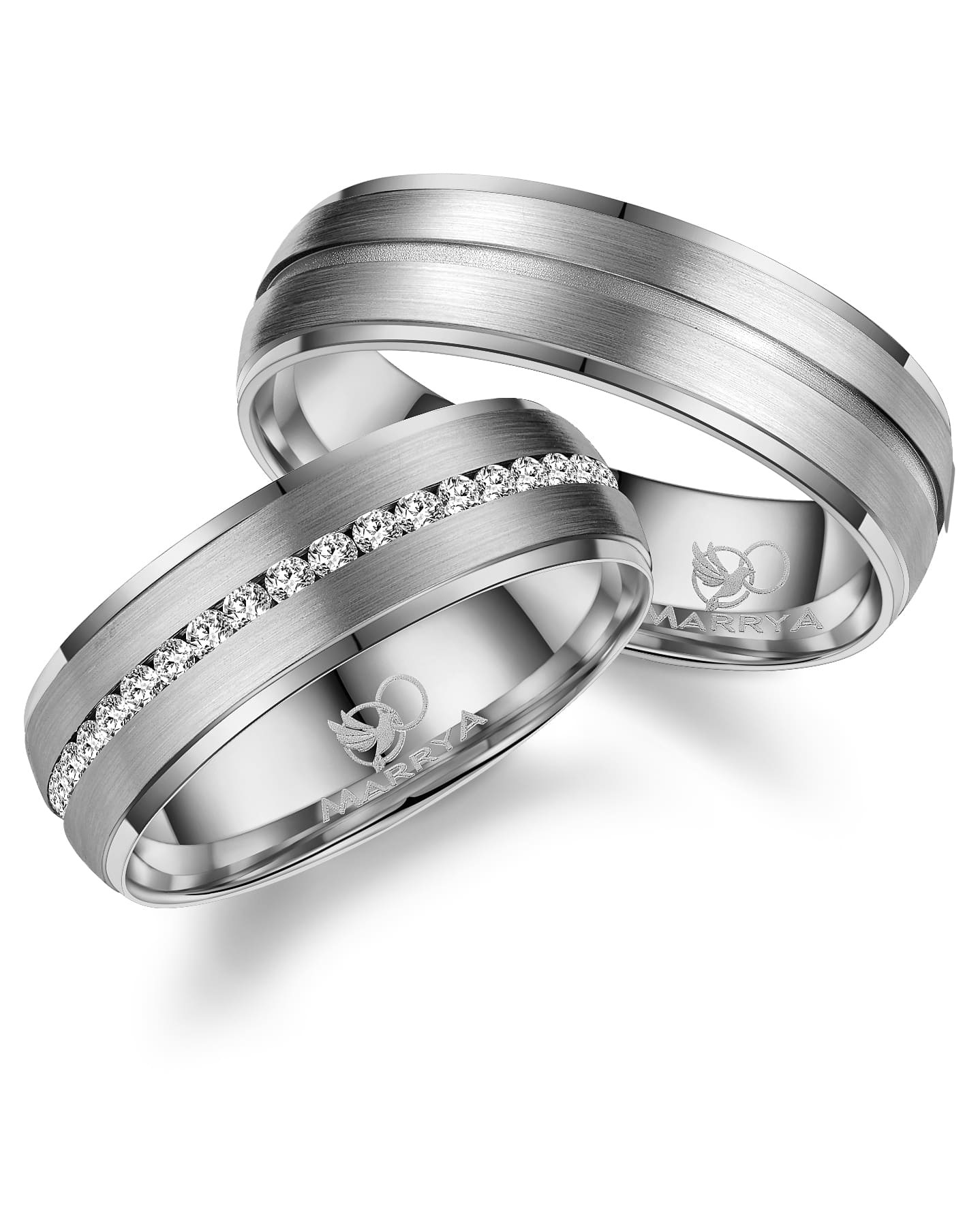 Marrya Partnerring »Titan Ringe Trauringe Eheringe Partnerringe«