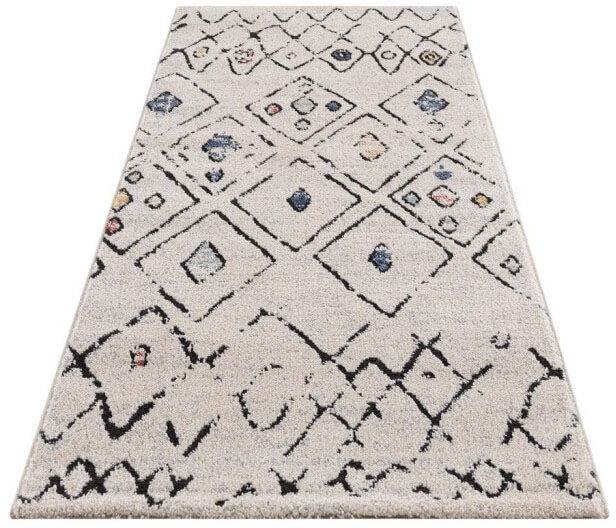 Carpet City Läufer »Mista 2574«, rechteckig, Kurzflor, Boho-Optik, Multicolor, Weich, ideal für Flur & Diele