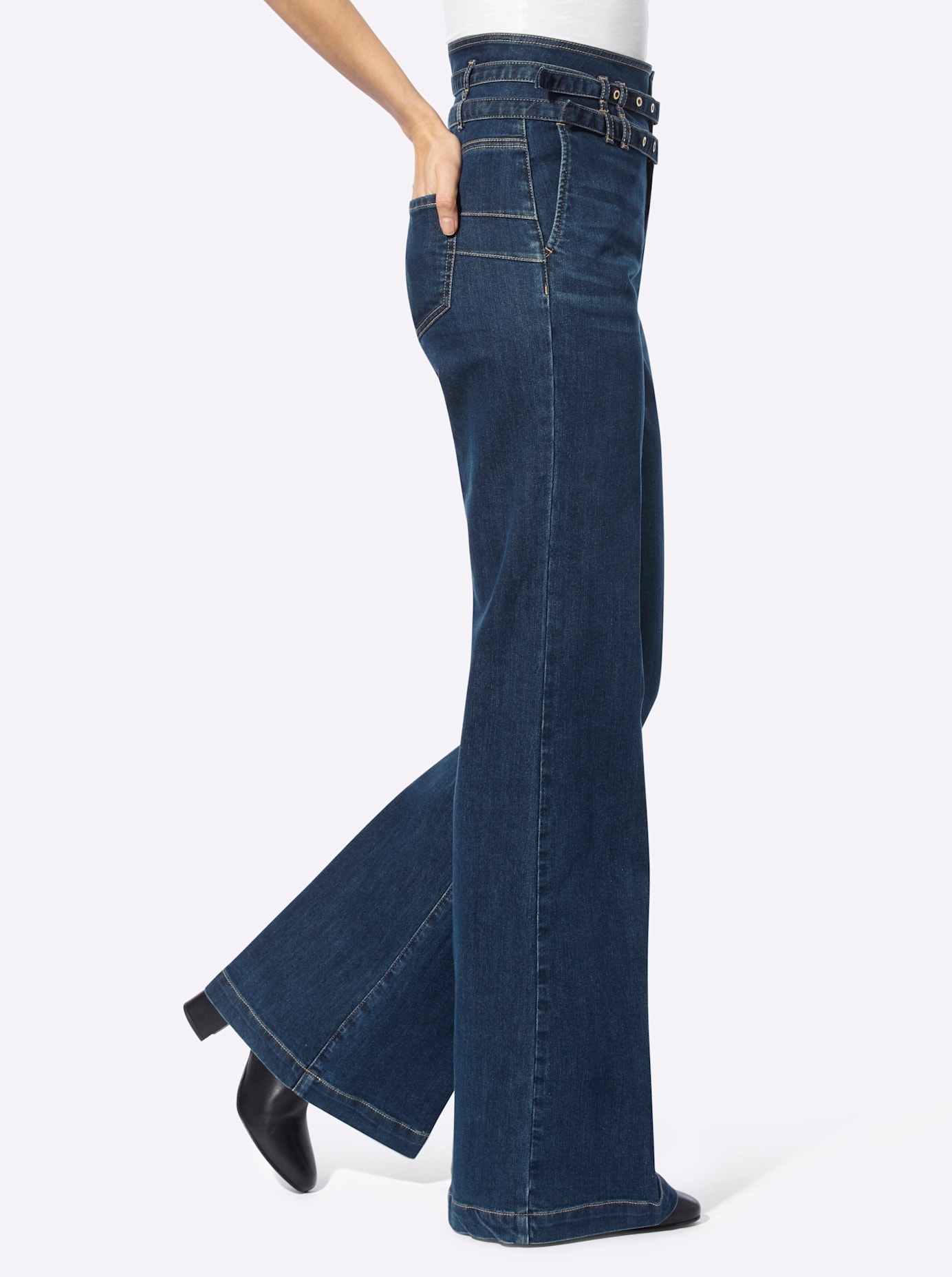 heine Bootcut-Jeans, (1 tlg.)