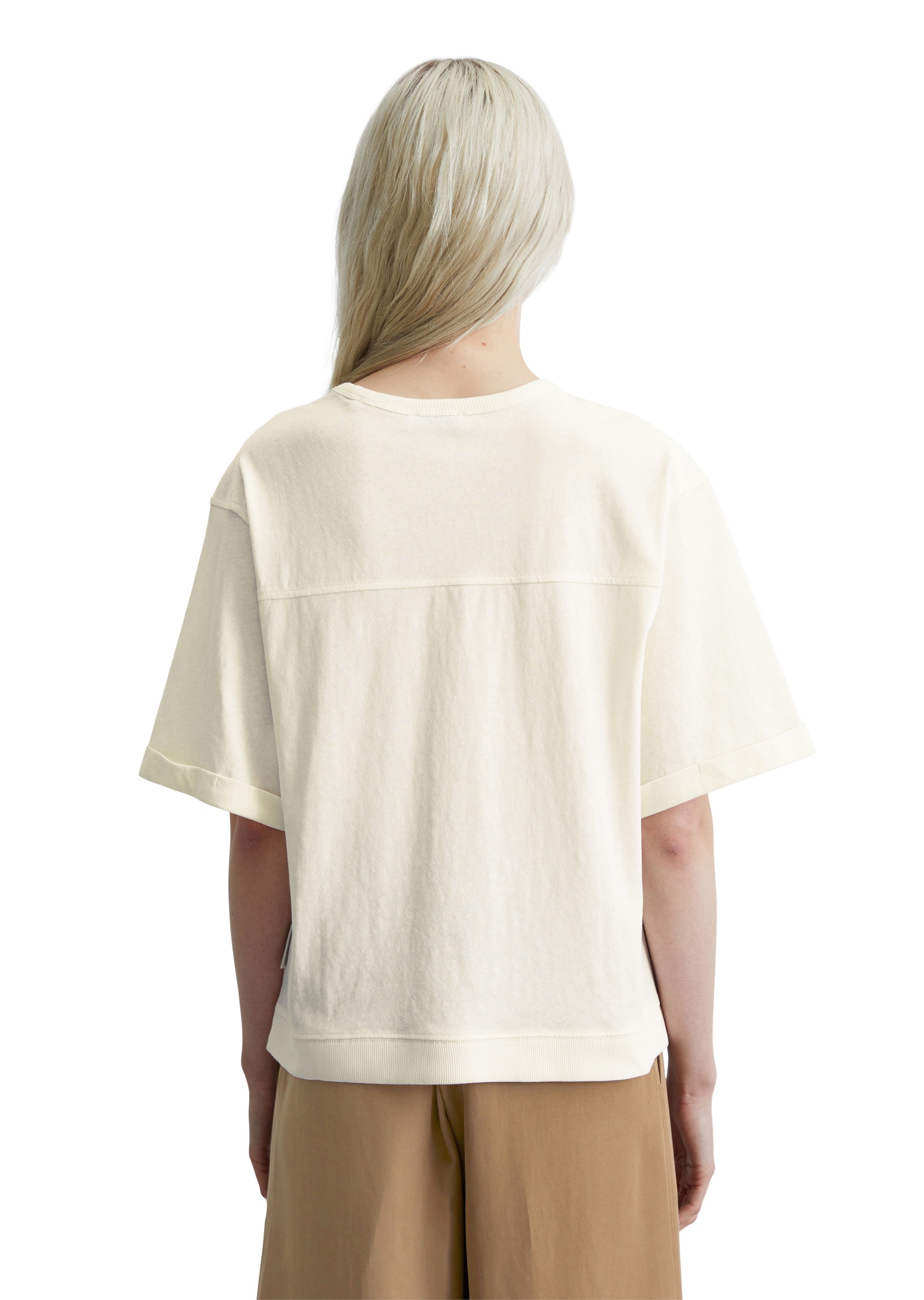 Marc O'Polo T-Shirt »aus Organic Cotton-Hanf-Mix«