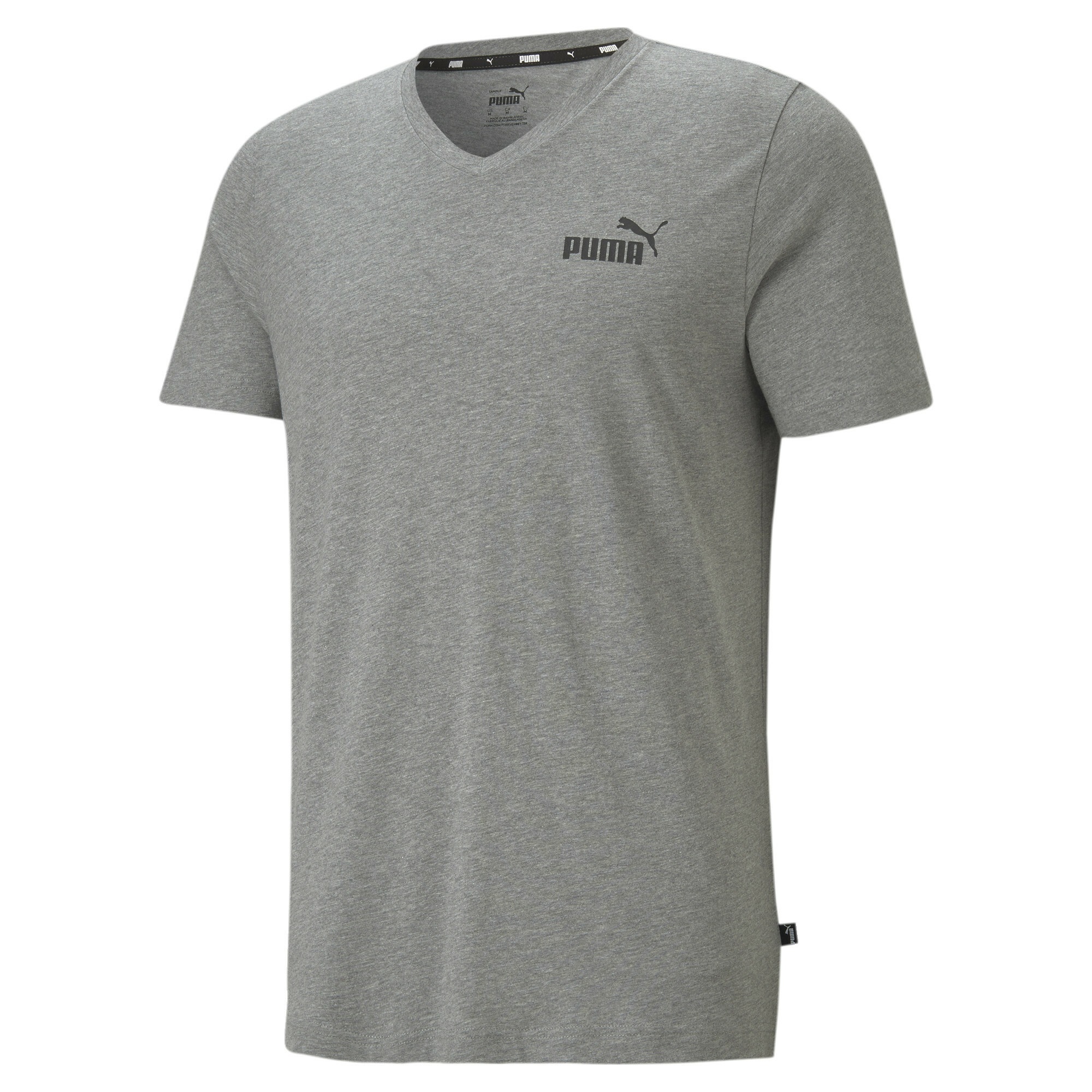 puma -  T-Shirt "Essentials Herren T-Shirt mit V-Ausschnitt"