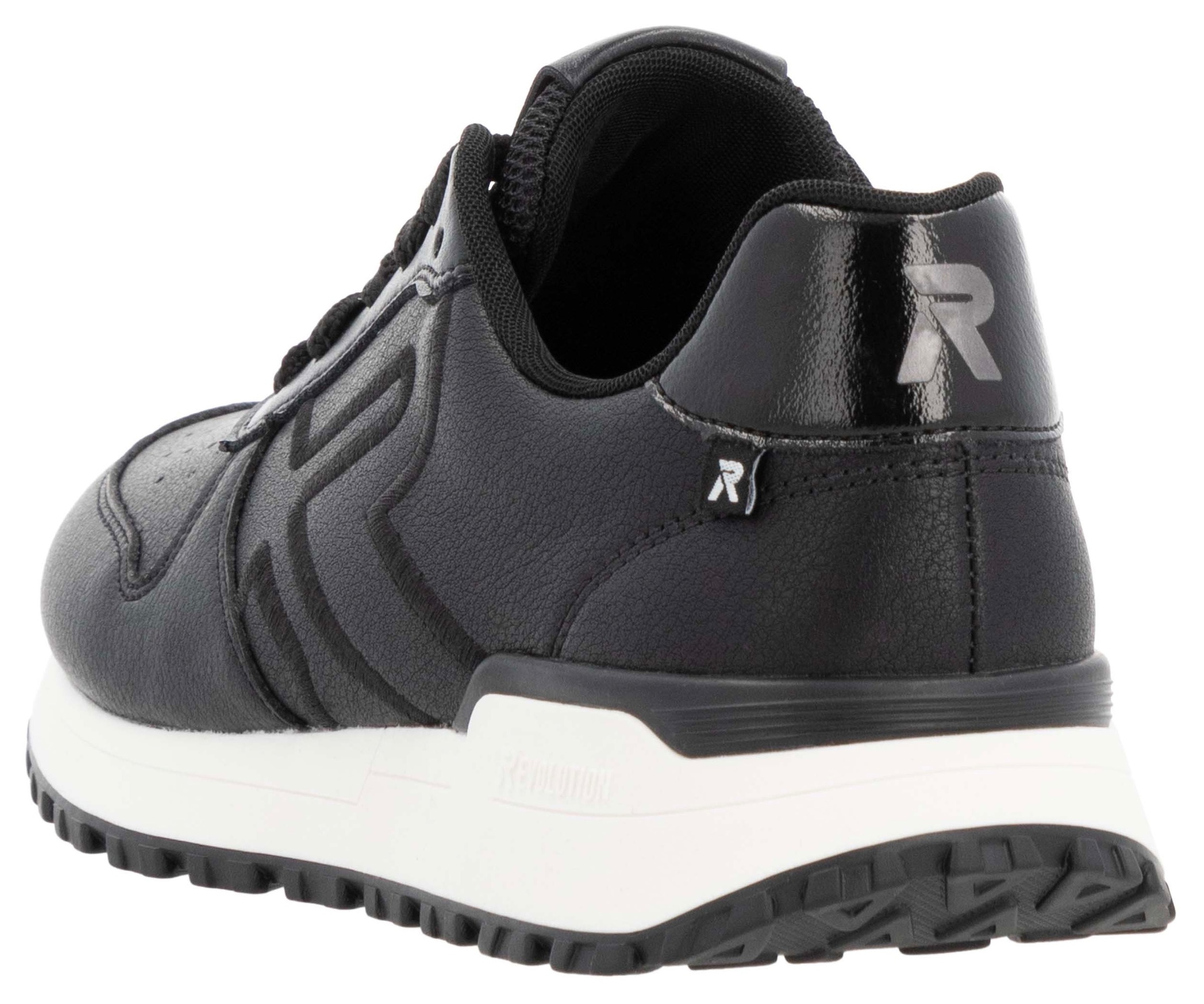 Rieker EVOLUTION Sneaker, Freizeitschuh, Halbschuh, Schnürschuh mit Schaftrandpolsterung