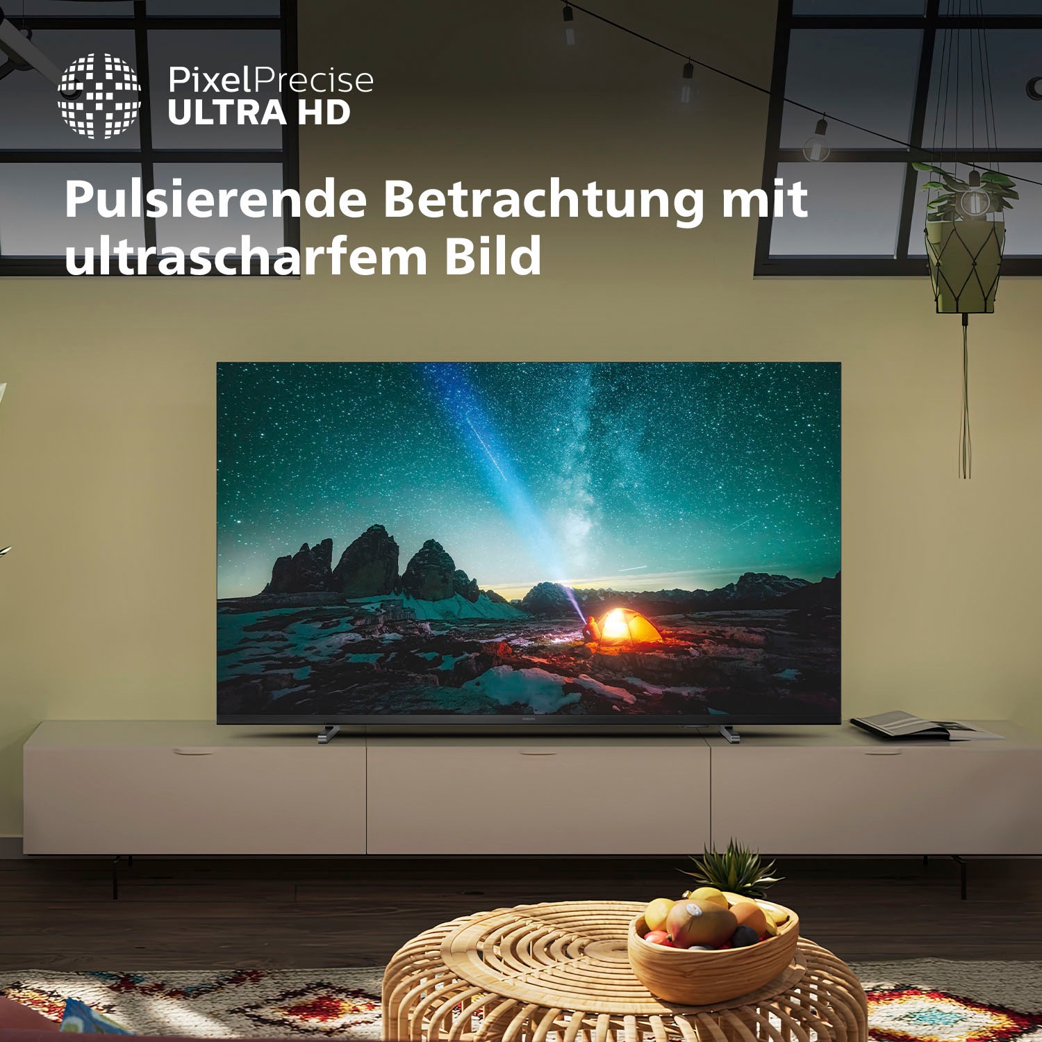 Philips LED-Fernseher »55PUS7609/12«, 4K Ultra HD, Smart-TV