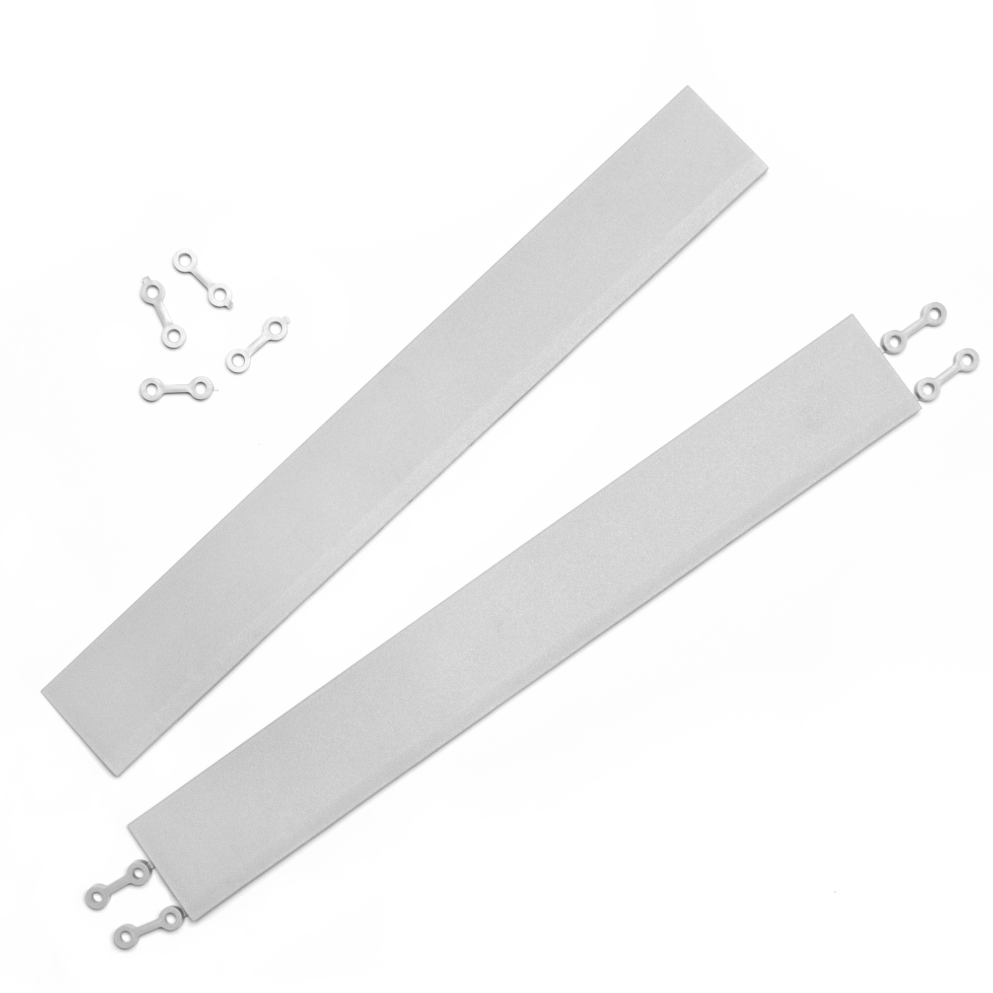 Klickfliesen-Kantenleiste ANDIAMO, B:50mm L:380mm, grau, Polyvinylchlorid (PVC), Hartbodenbeläge, "Terra Sol, Made in Swiss", idealer