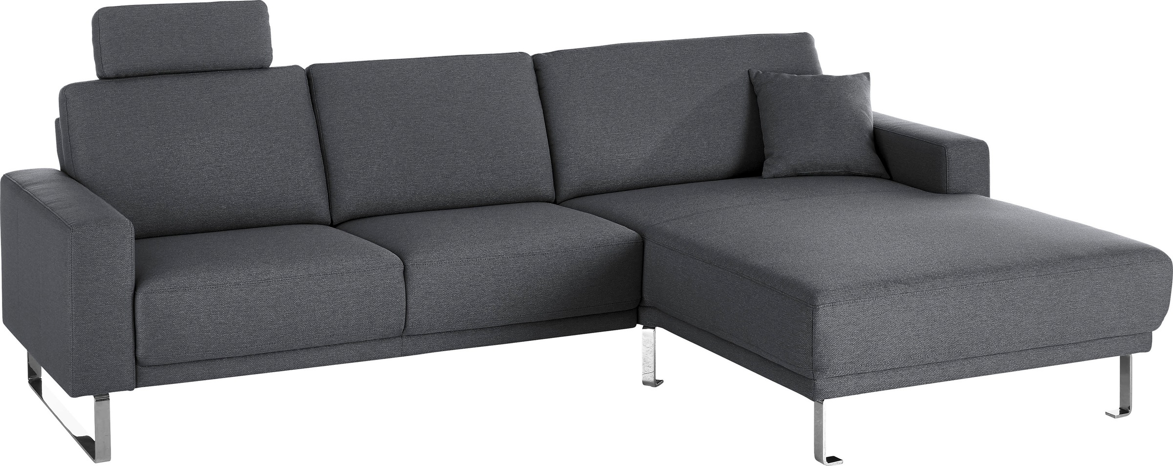 Home affaire Ecksofa "Apiro bequem & edel, Breite 278cm, Komfortsitzhöhe, L günstig online kaufen