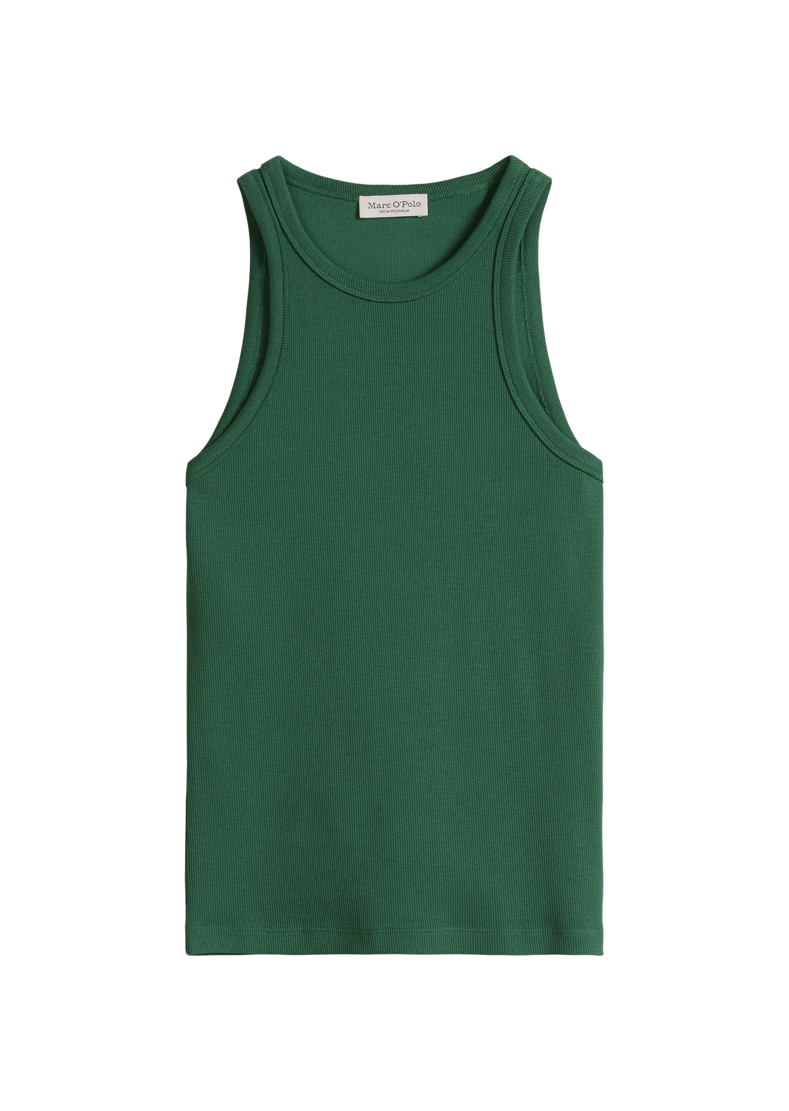 Marc O'Polo T-Shirt »aus elastischem Rippjersey«