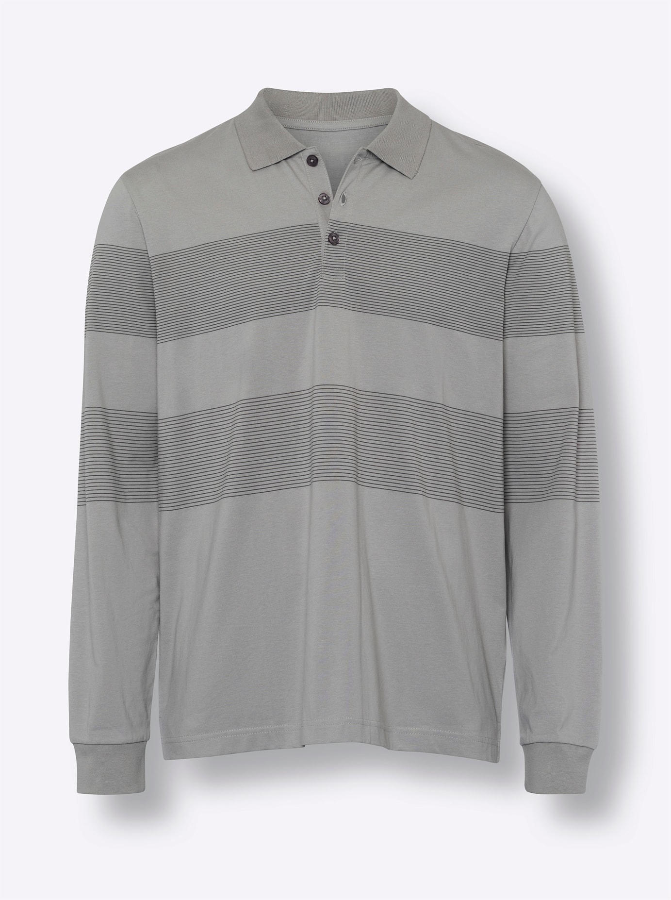 Classic Poloshirt »Langarm-Poloshirt«, (1 tlg.)