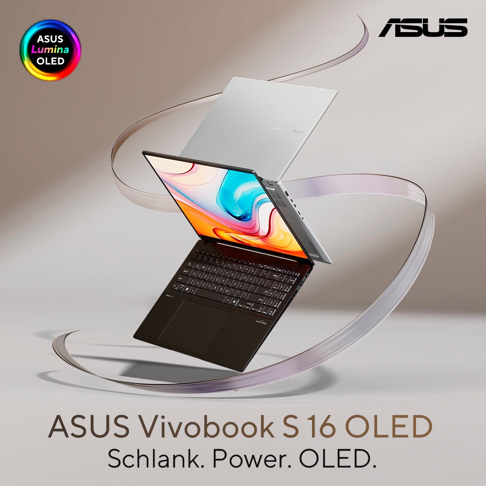 Asus Notebook »VivoBook S 16 OLED M5606UA-MX030X«, 40,64 cm, / 16 Zoll, AMD, Ryzen 9, Radeon, 1000 GB SSD