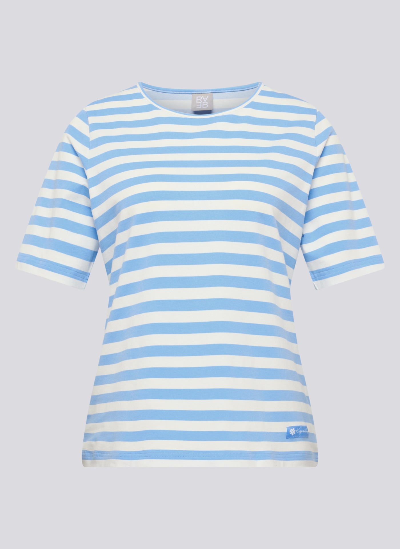 Rabe Print-Shirt im Streifen-Look