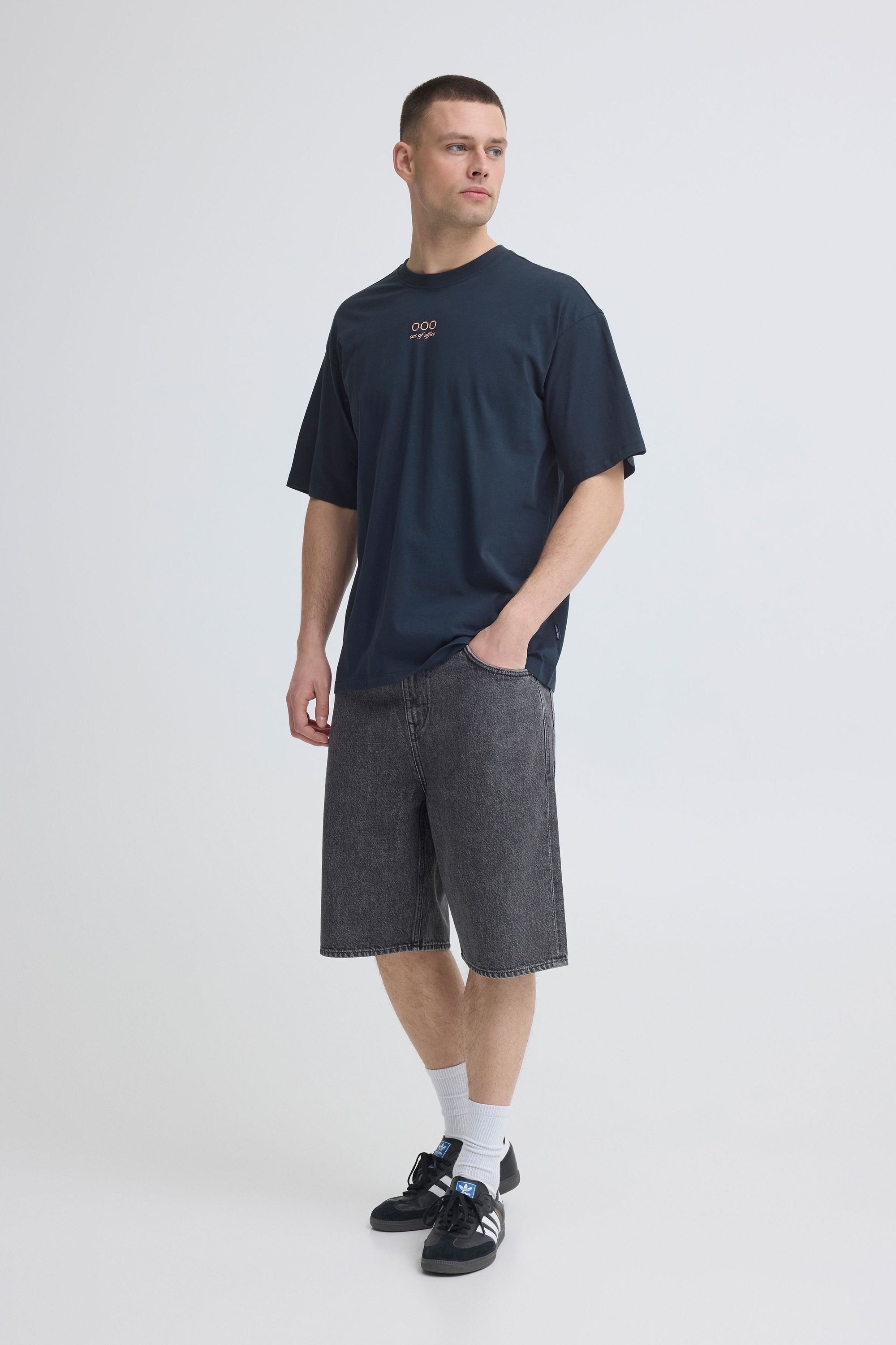 Blend Rundhalsshirt "Rundhalsshirt BHKyle Backprint" günstig online kaufen