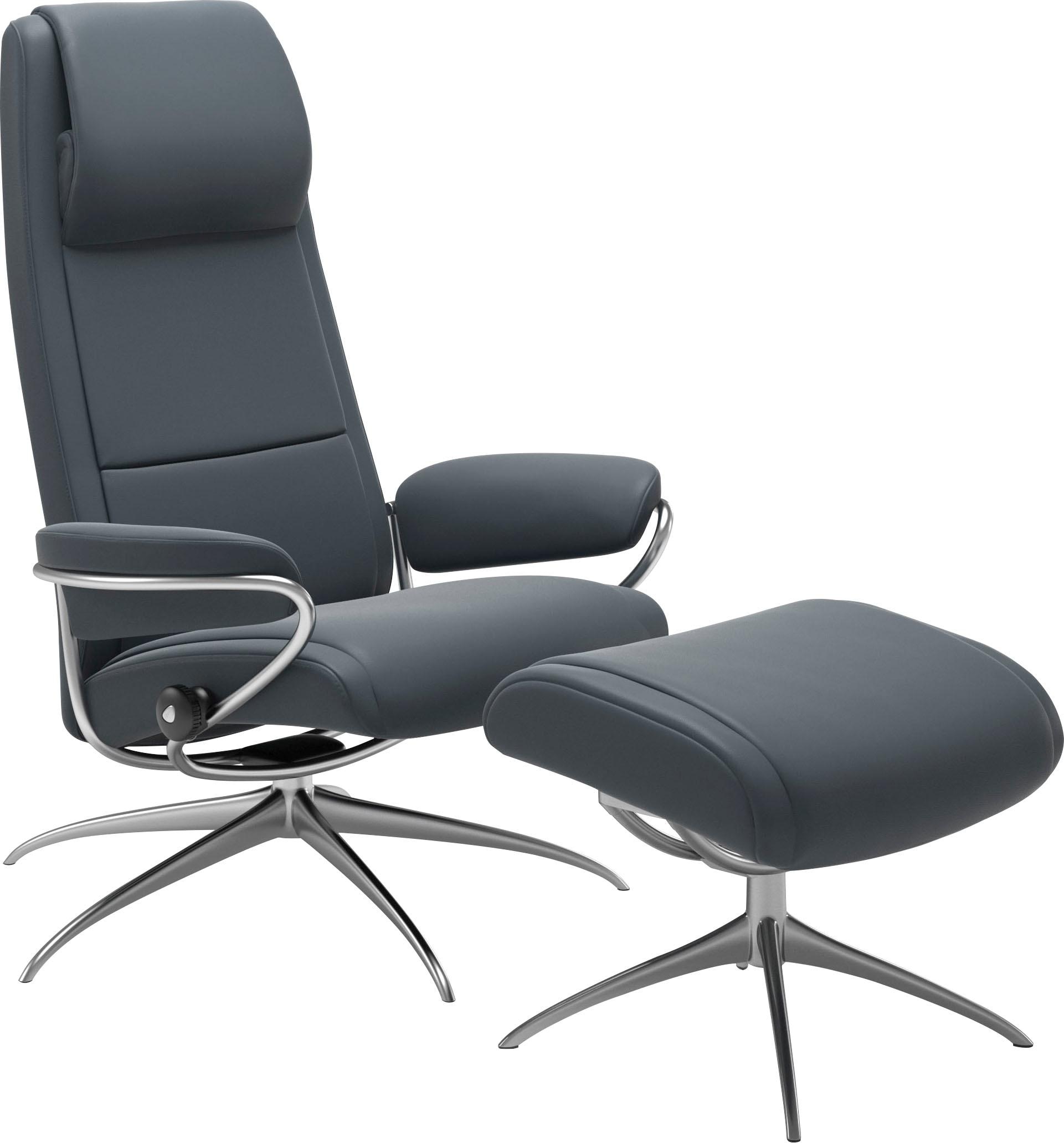 Stressless Relaxsessel "Paris" Set, Relaxsessel mit Hocker, mit Hocker, Hig günstig online kaufen
