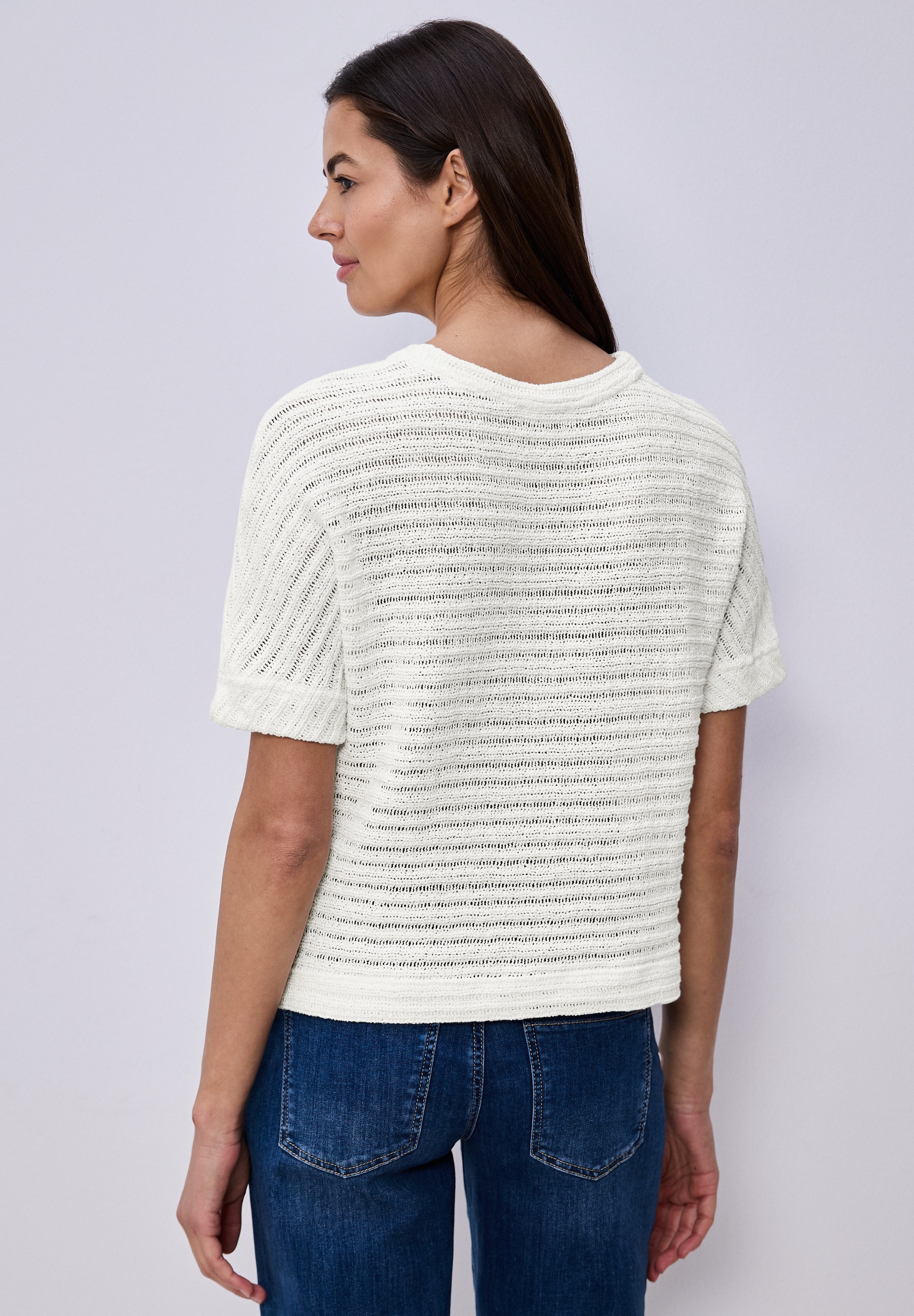 STREET ONE T-Shirt im soften Baumwoll-Mix günstig online kaufen