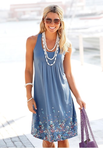 Beachtime Strandkleid, mit Blumenprint, Strandmode, Strandbekleidung kaufen