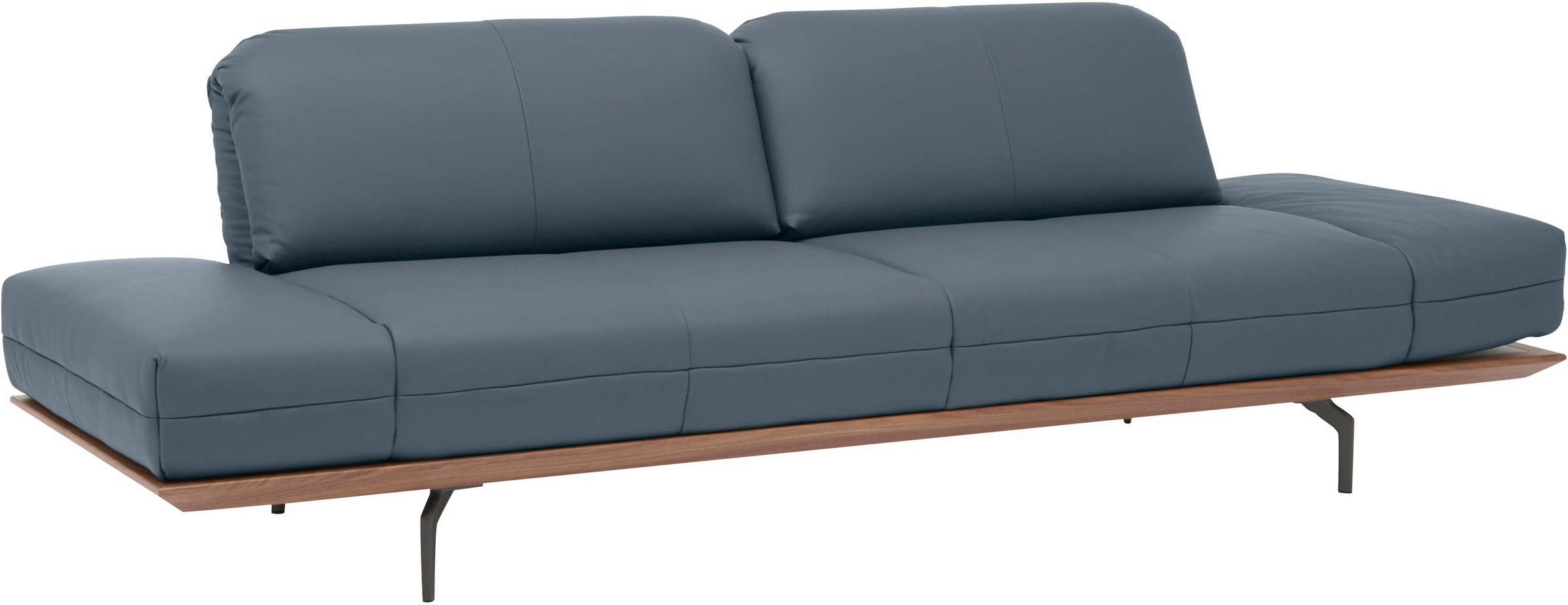 Creation BY ROLF BENZ 4-Sitzer »CR.420, Designsofa, Loungesofa«, in 2 Qualitäten, Holzrahmen in Eiche Natur oder Nußbaum, Breite 252 cm