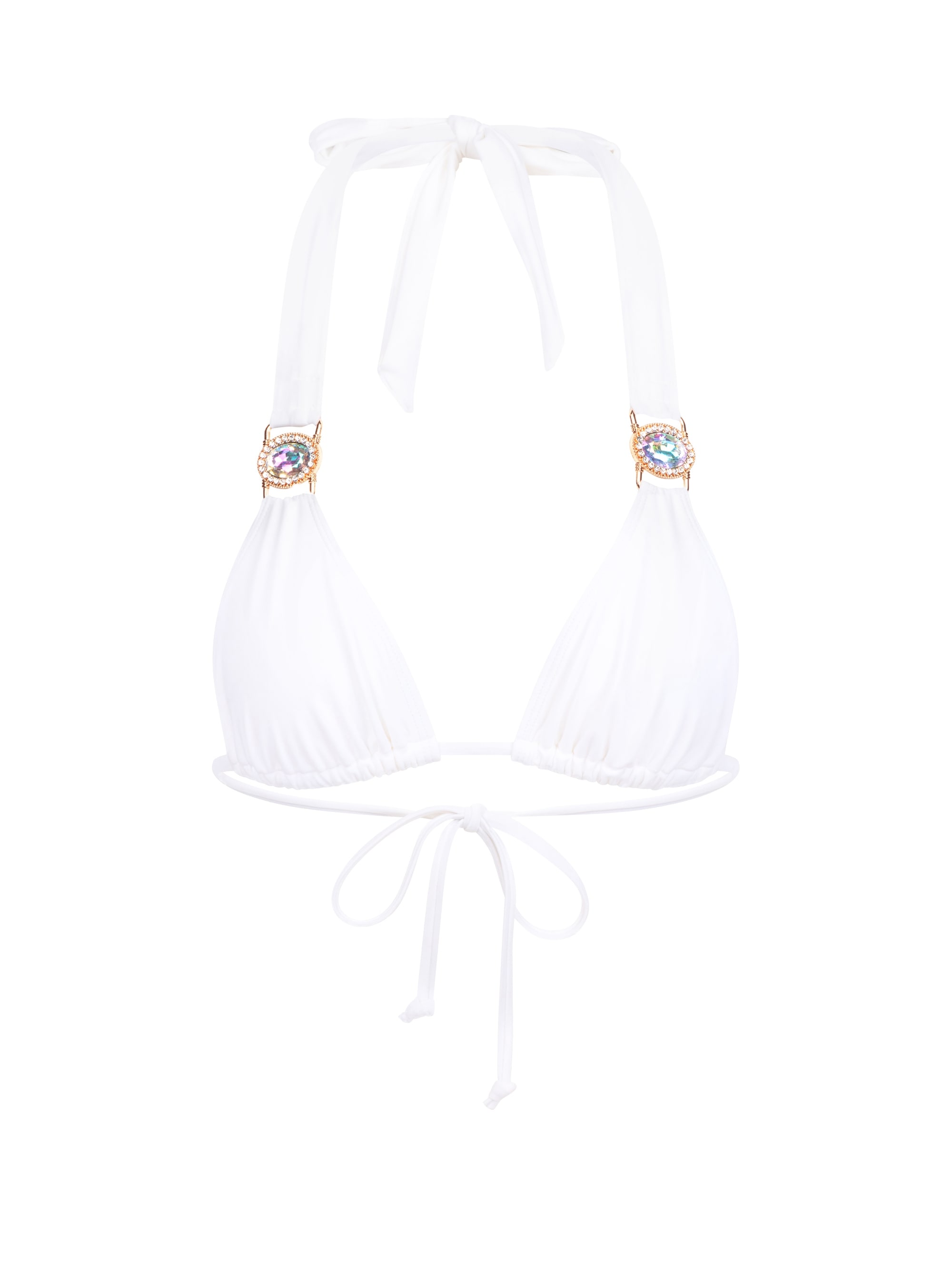 Moda Minx Triangel-Bikini-Top »Amour«, (1 St.), mit funkelndem Steinbesatz