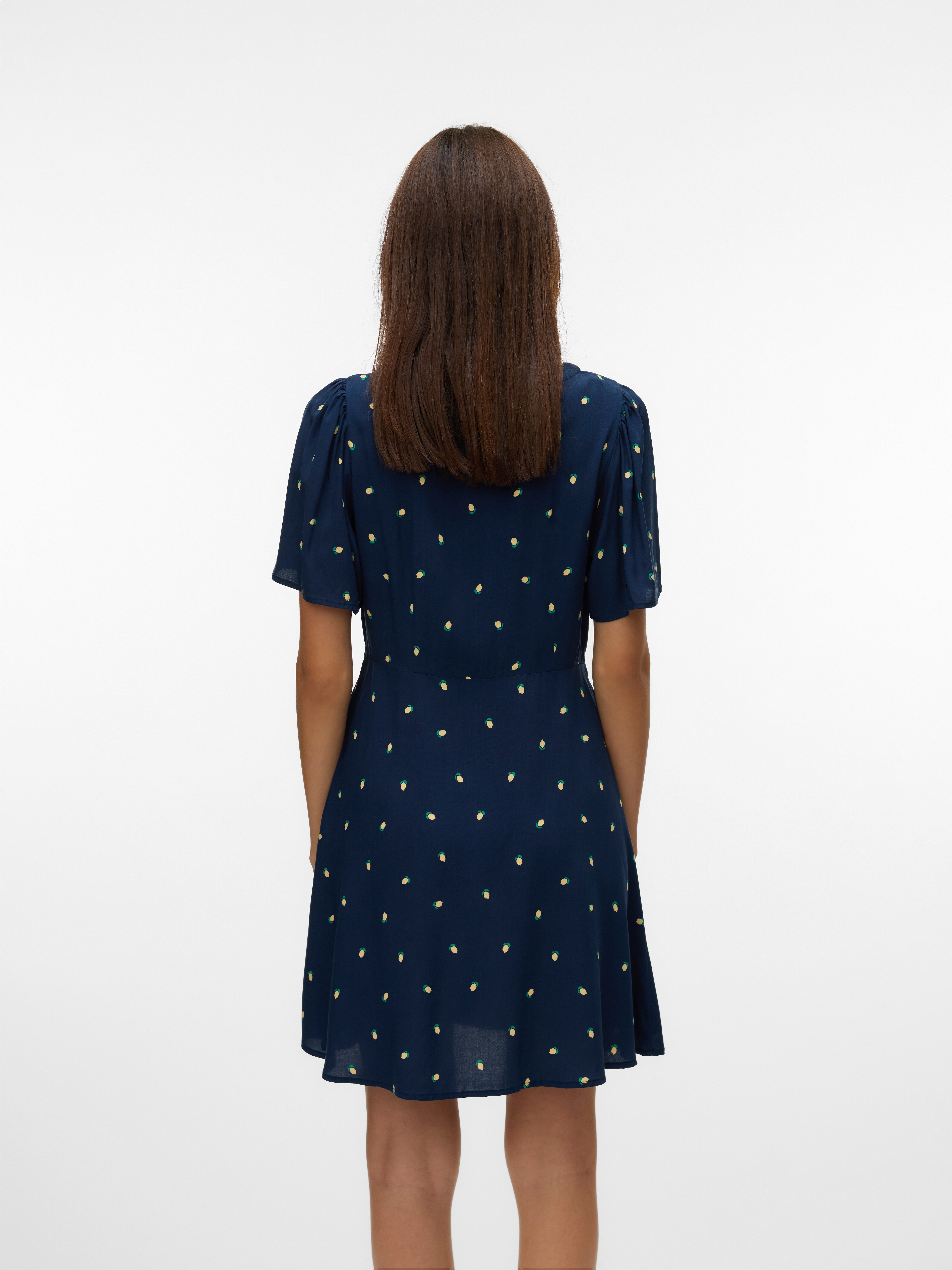 Thumbnail - Vero Moda "VMALBA SS SHORT DRESS WVN NOOS" Viskose, slim fit