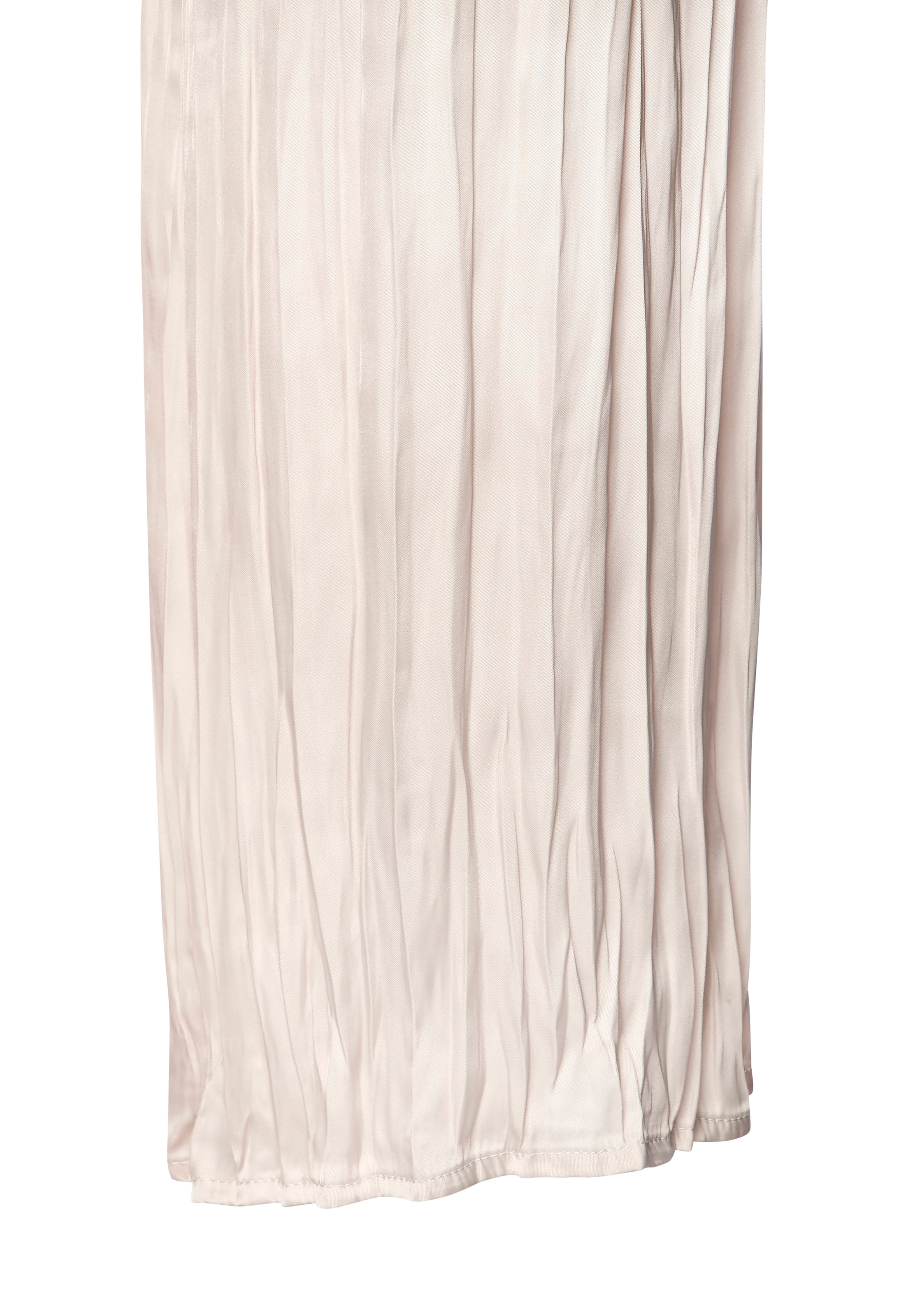 LASCANA Palazzohose  mit Plisseefalten, leichte Satinqualität. luftige Sommerhose, elegant
