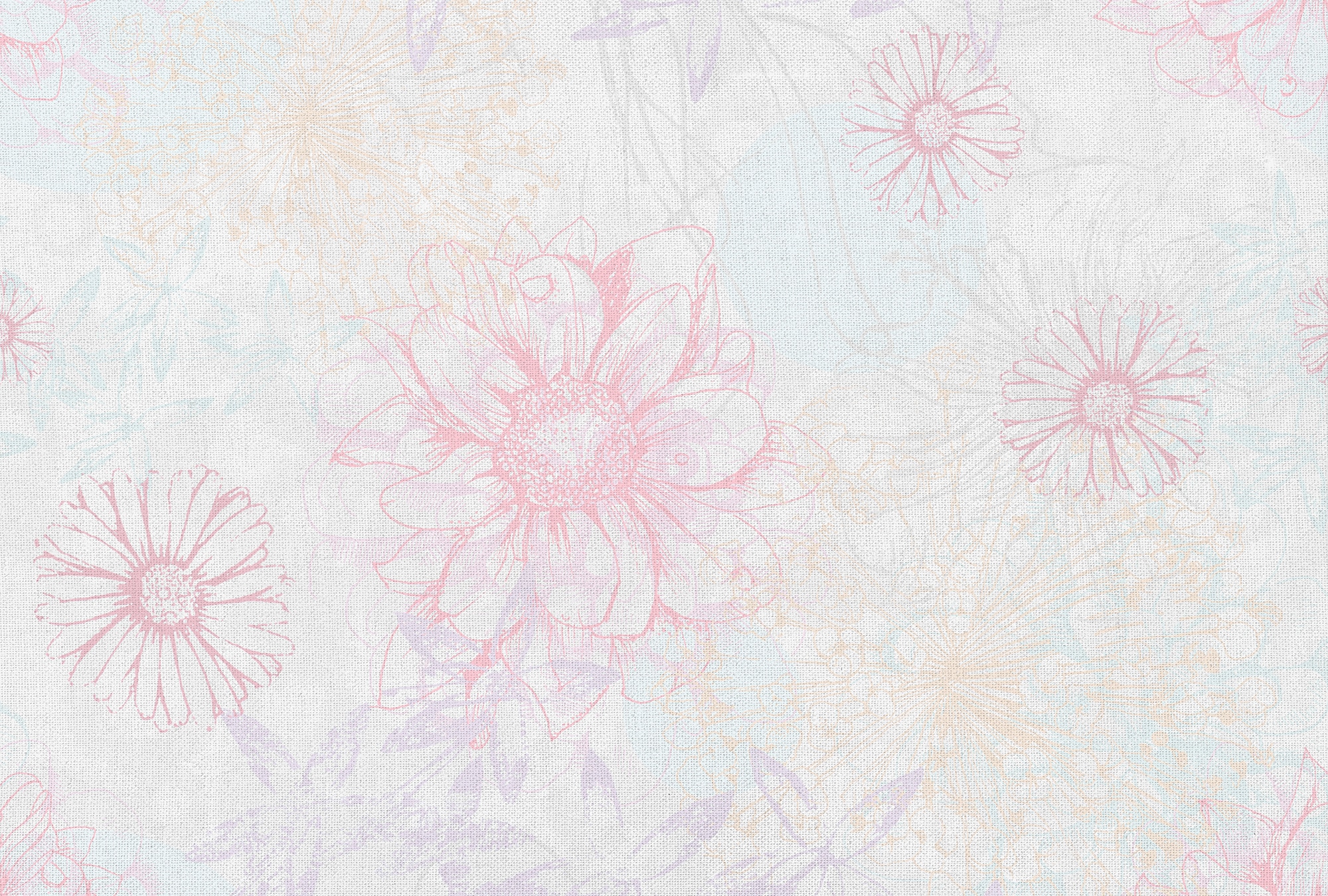 Architects Paper Fototapete "Atelier 47 Flower Artwork 2", floral, Vlies, Wand, Schräge, Decke