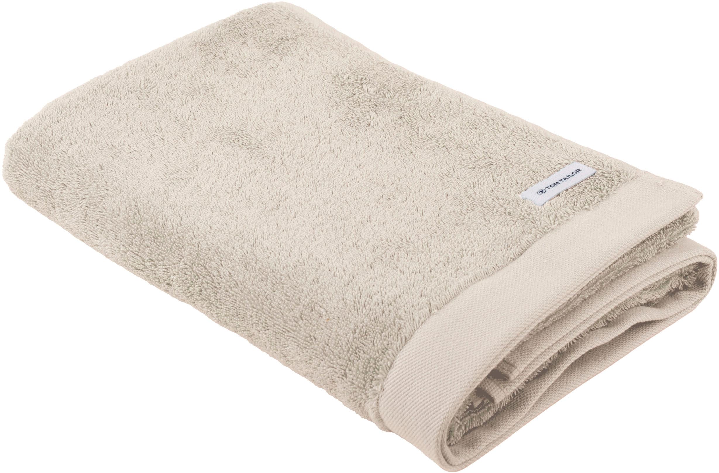 TOM TAILOR HOME Duschtuch "COLOR BATH" 100% Baumwolle, 70x140 cm, uni, große Farbauswahl