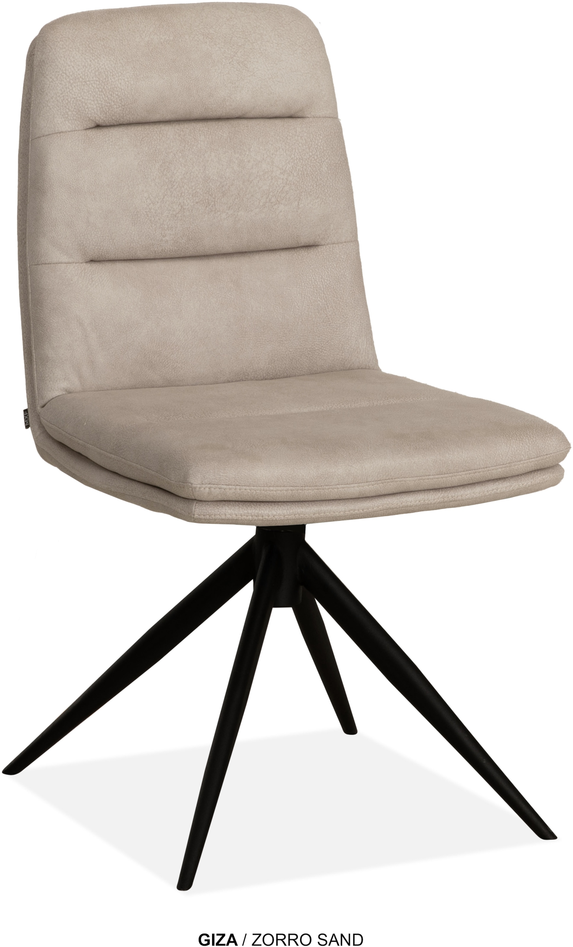 OMG Design Esszimmerstuhl "Giza" (Set) 1 Stk.Drehstuhl mit auto-return, pflegeleichter Bezug