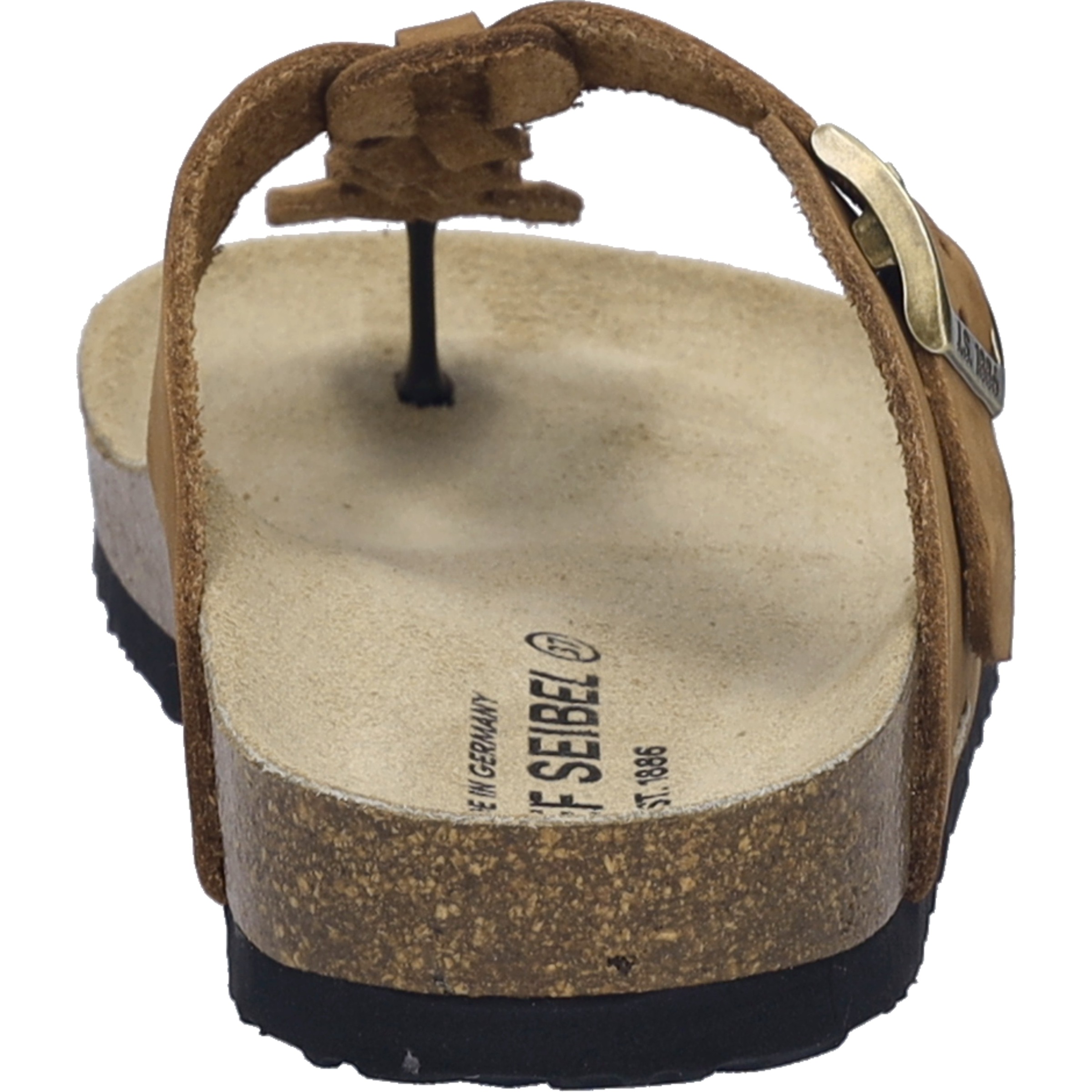 Sandale JOSEF SEIBEL "Hermine 15, camel", Damen, Gr. 40, braun (camel), Obermaterial: 100% Rindsleder Leather cow., Schuhe Sandale 3