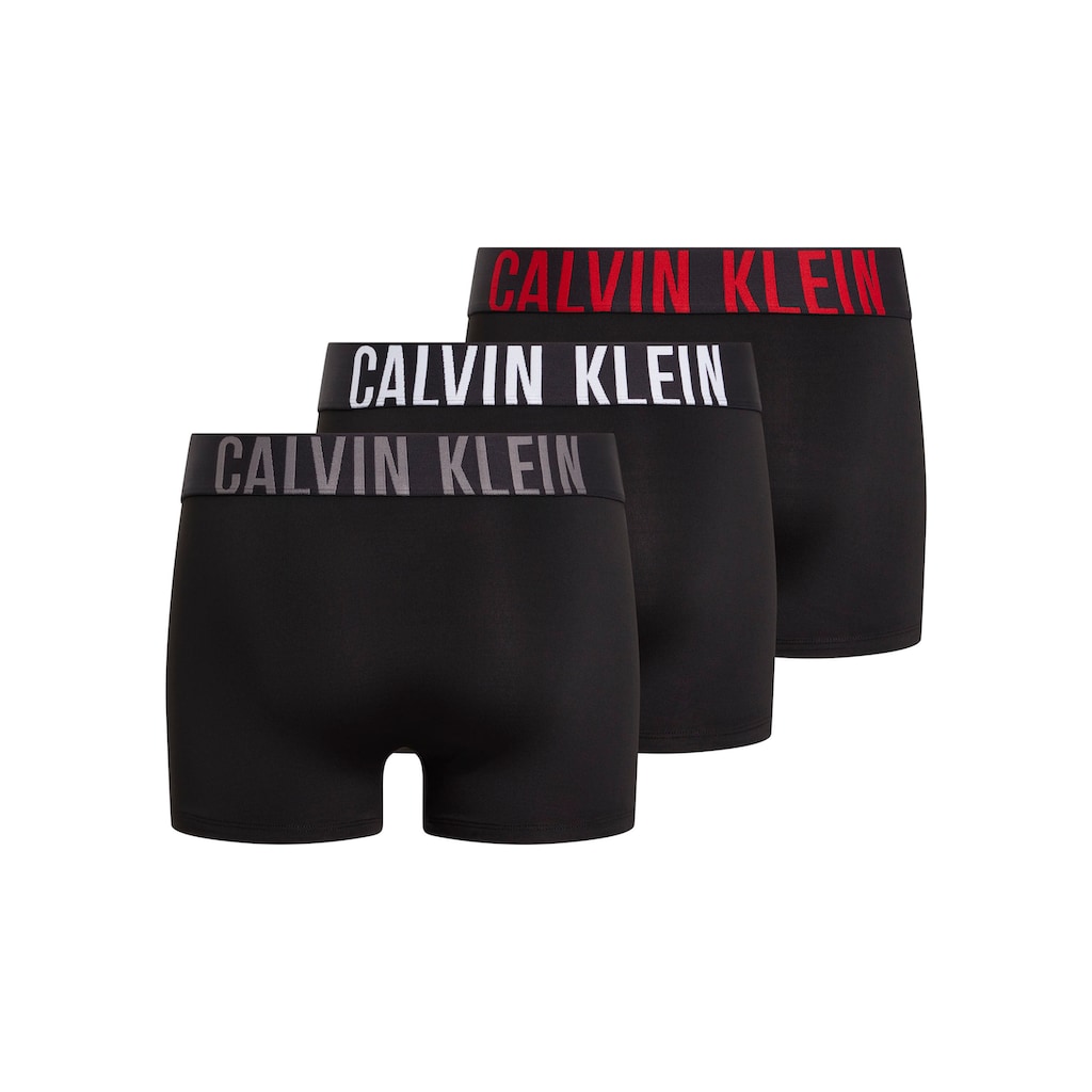 Calvin Klein Underwear Trunk »TRUNK 3PK«, (Packung, 3 St., 3er), mit Logobund