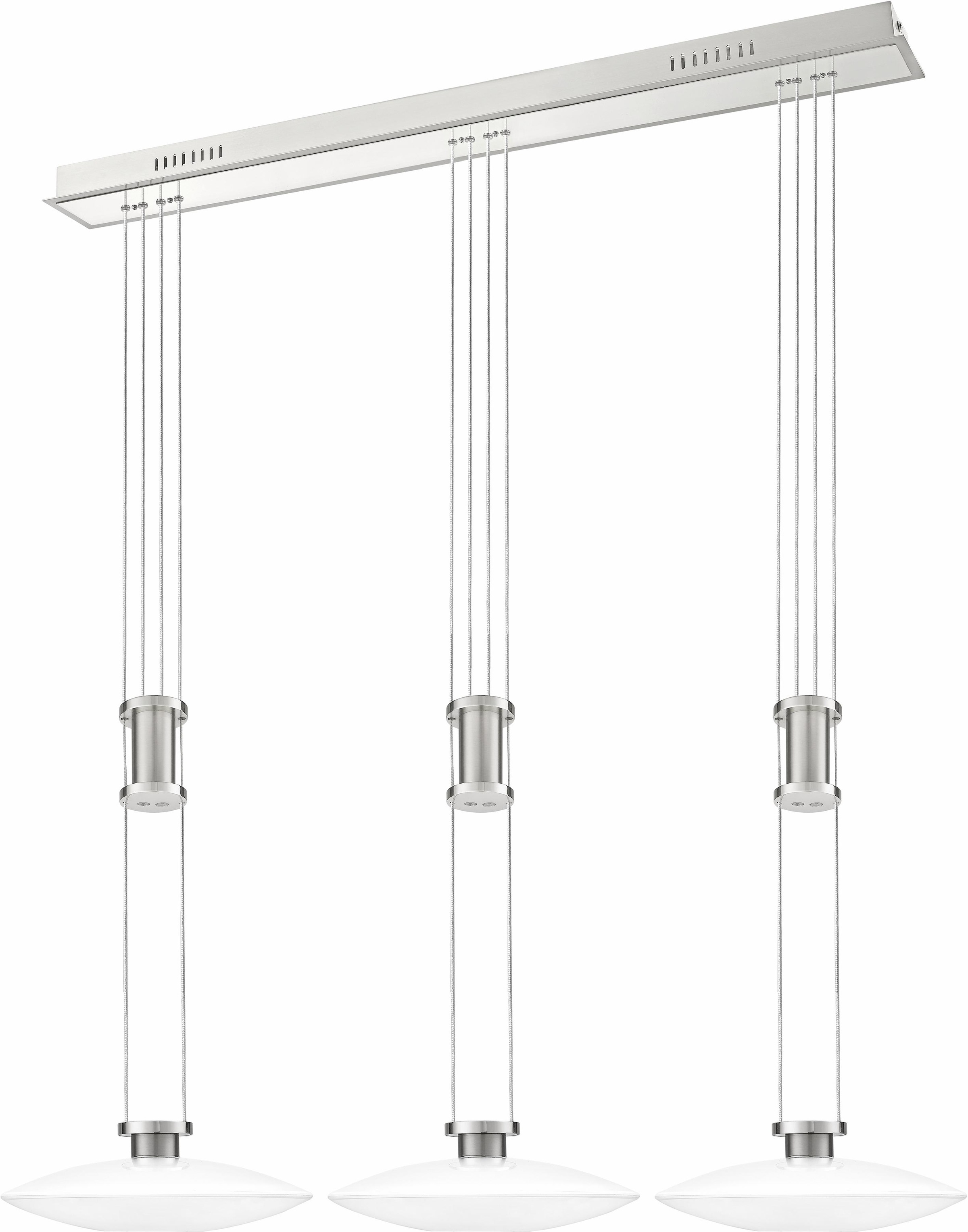 Hängelampe, LED TRIO Pendelleuchte »ELINA«, BAUR LED flg.-flammig, | dimmbar Hängeleuchte, Leuchten 3 LED