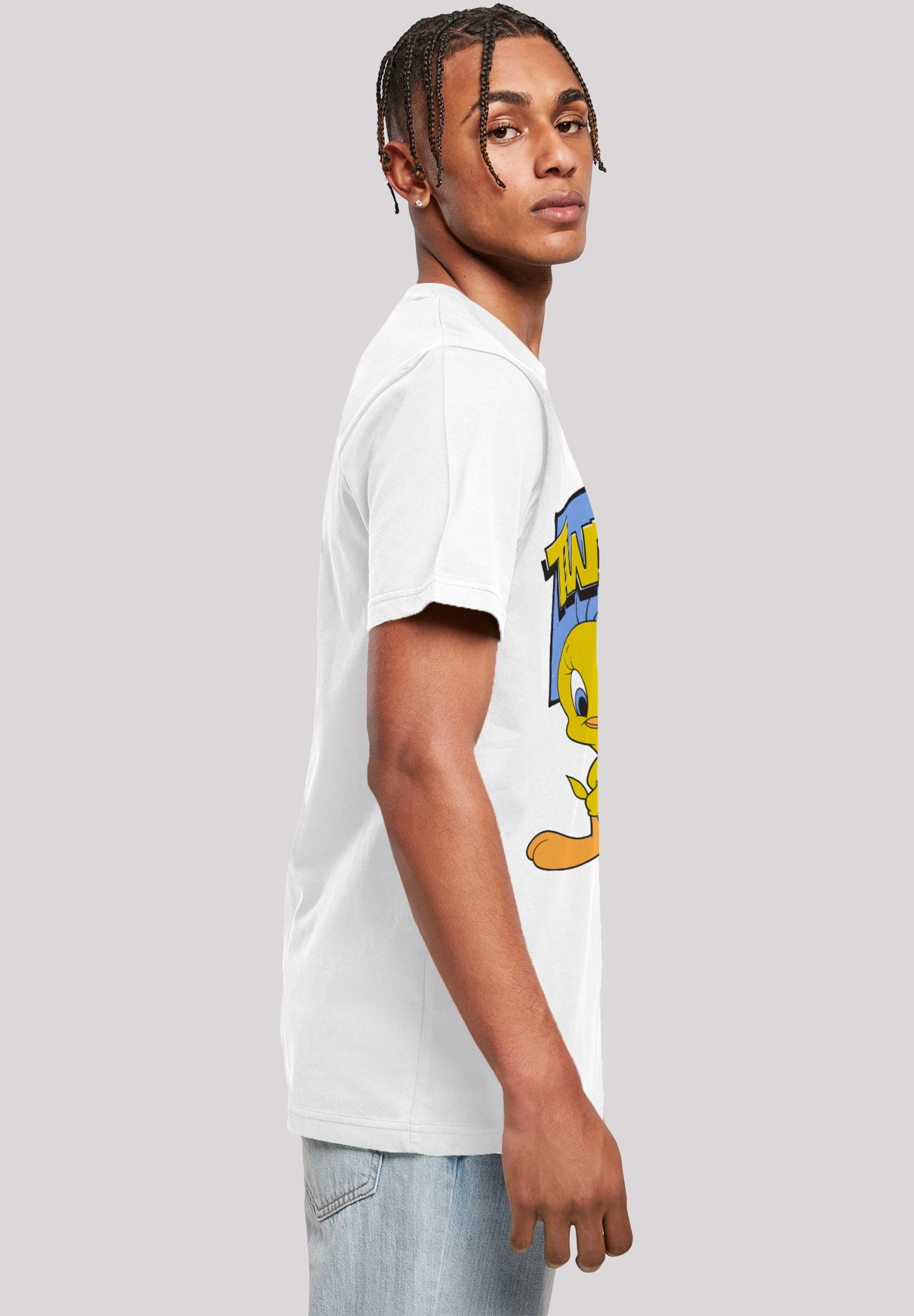 F4NT4STIC T-Shirt »Looney Tunes Classic Tweety Pie«, Herren,Premium Merch,Regular-Fit,Basic,Bedruckt