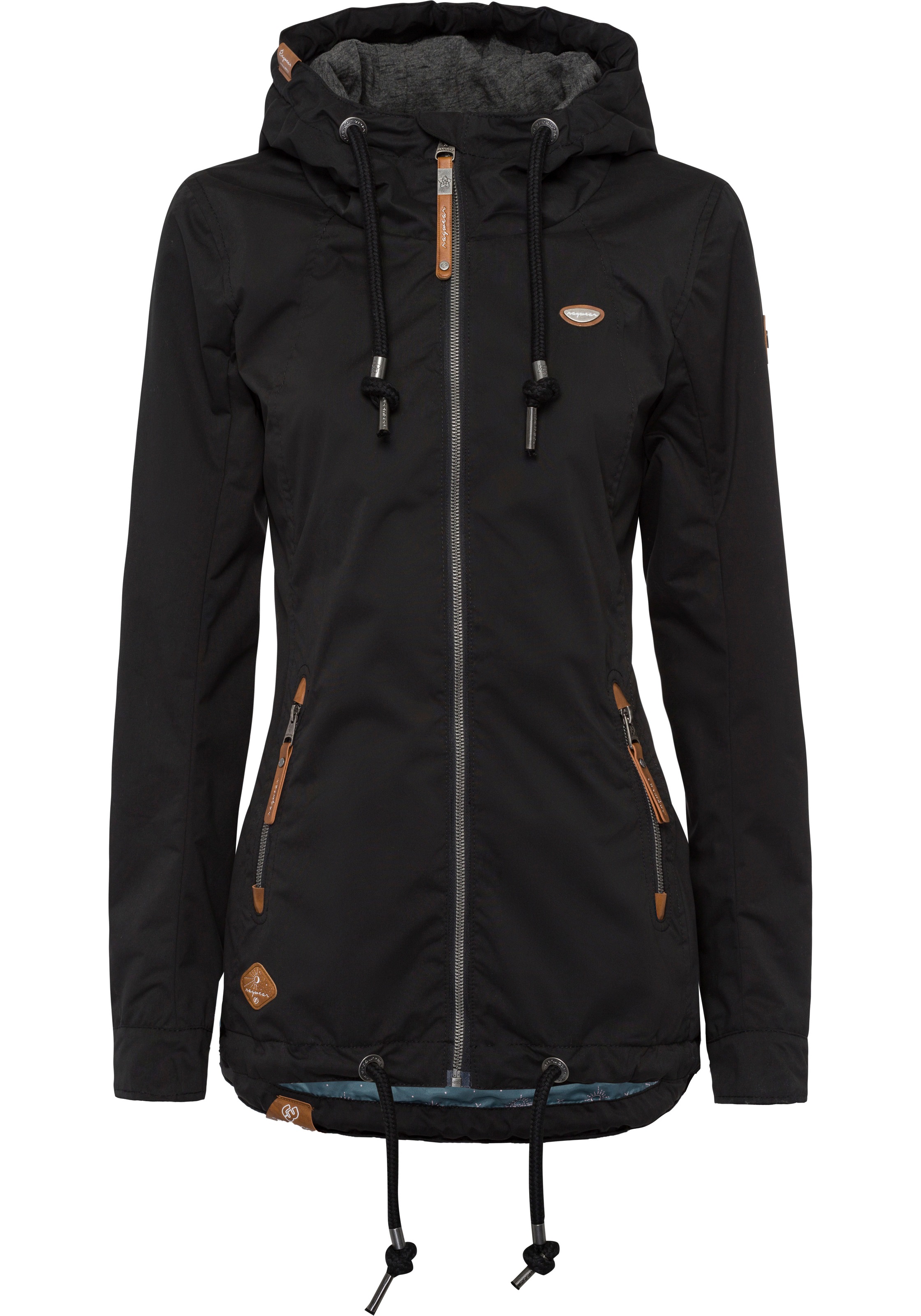 Ragwear Funktionsjacke "ZUZKA", mit Kapuze, stylische Übergangs-Outdoor-Jacke Water repellent coating