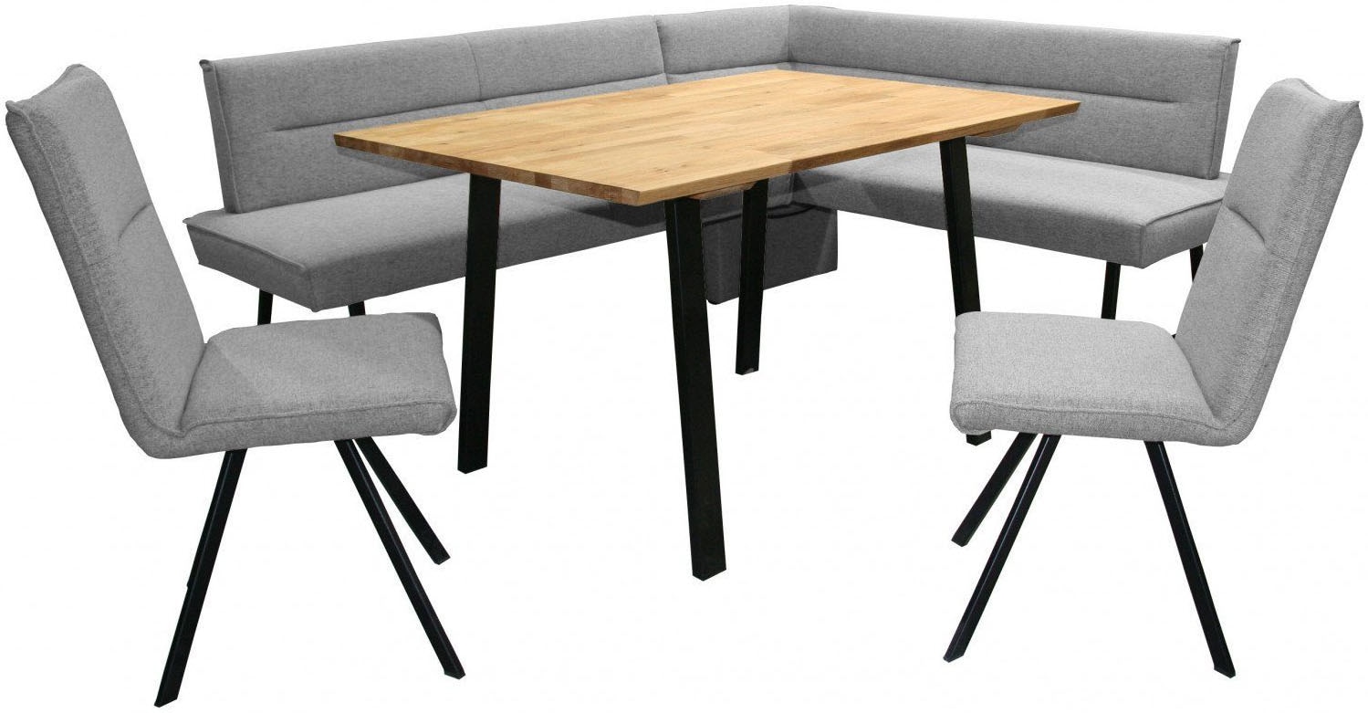 OTTO home Eckbankgruppe "Sava" Set, 4 Stk. tlg. Eckbank mit Wellenfederung günstig online kaufen