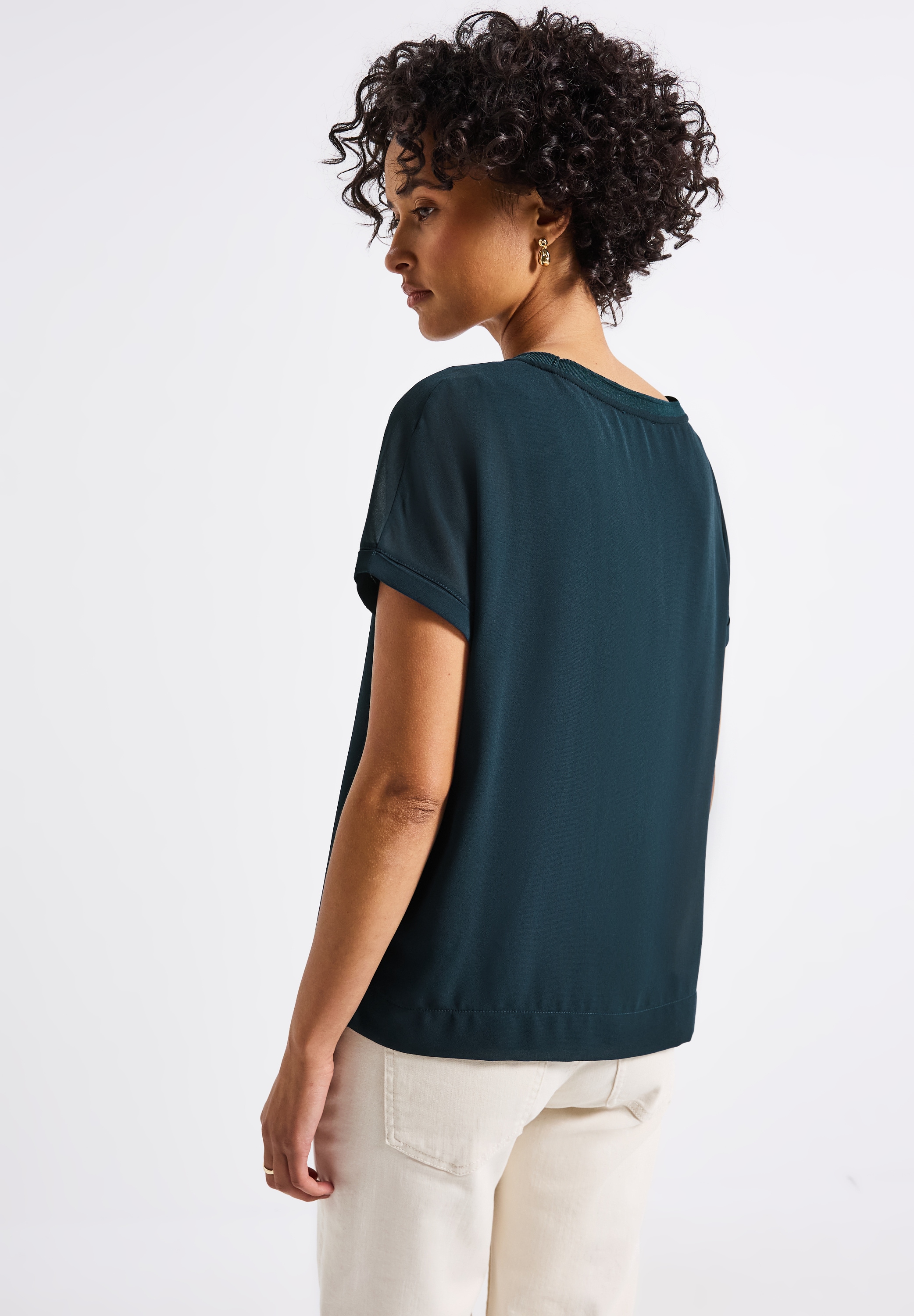 STREET ONE T-Shirt, aus softer Viskose