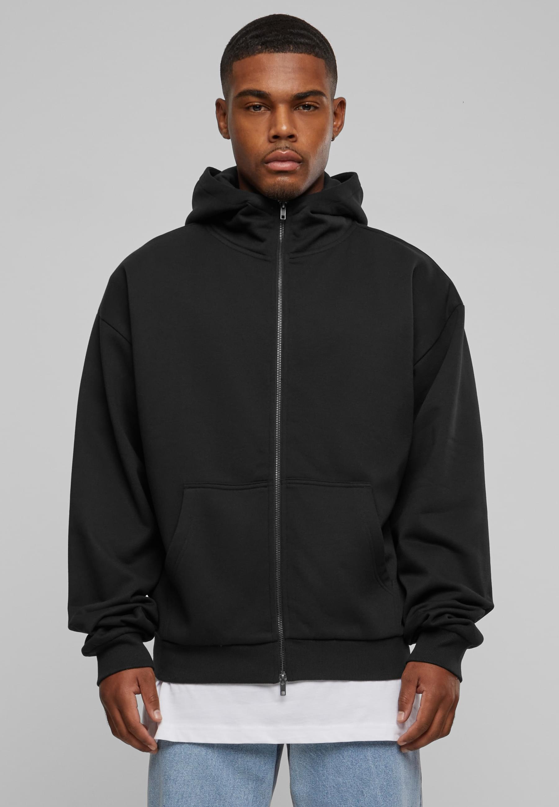 URBAN CLASSICS Sweatjacke »Urban Classics Herren High Neck Zip Hoody«