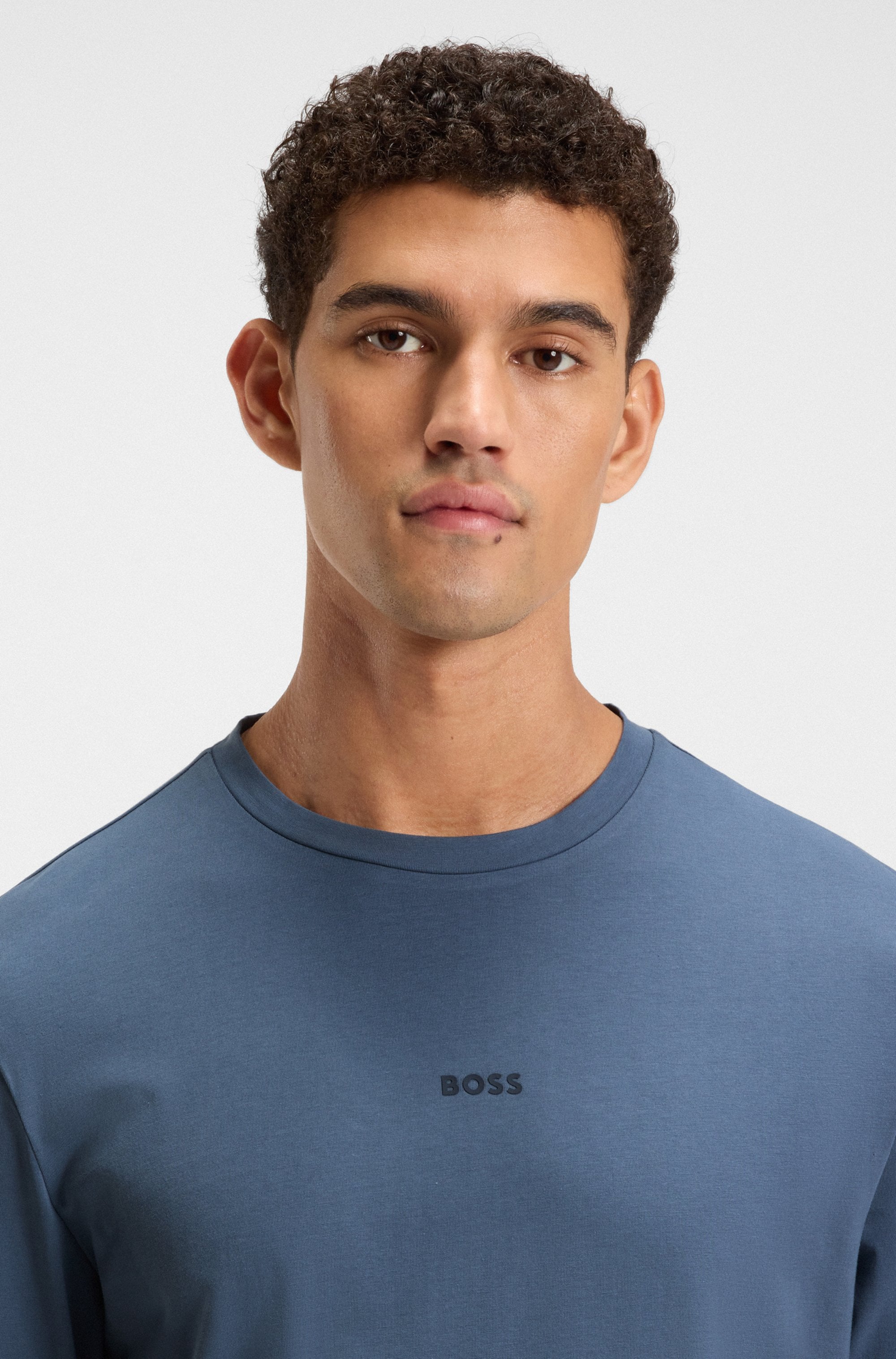 BOSS ORANGE Langarmshirt »TChark« mit Logo-Schriftzug