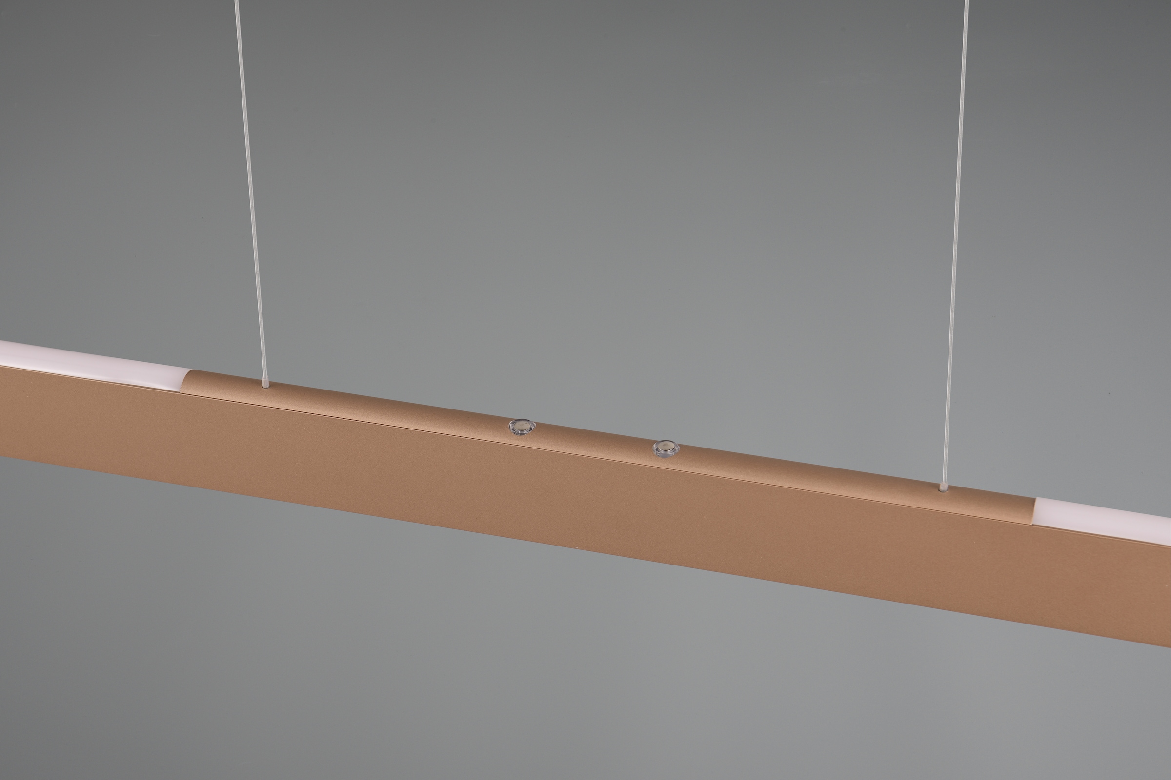 TRIO Leuchten LED Pendelleuchte »HELIOS, bis 150 cm höhenverstellbare LED Hängelampe 28W 3300 Lumen«, 1 flammig, Leuchtmittel LED-Board | LED fest integriert, CCT warmweiß-kaltweiß 2700-6500K, dimmbar Touch Sensor, up+down light
