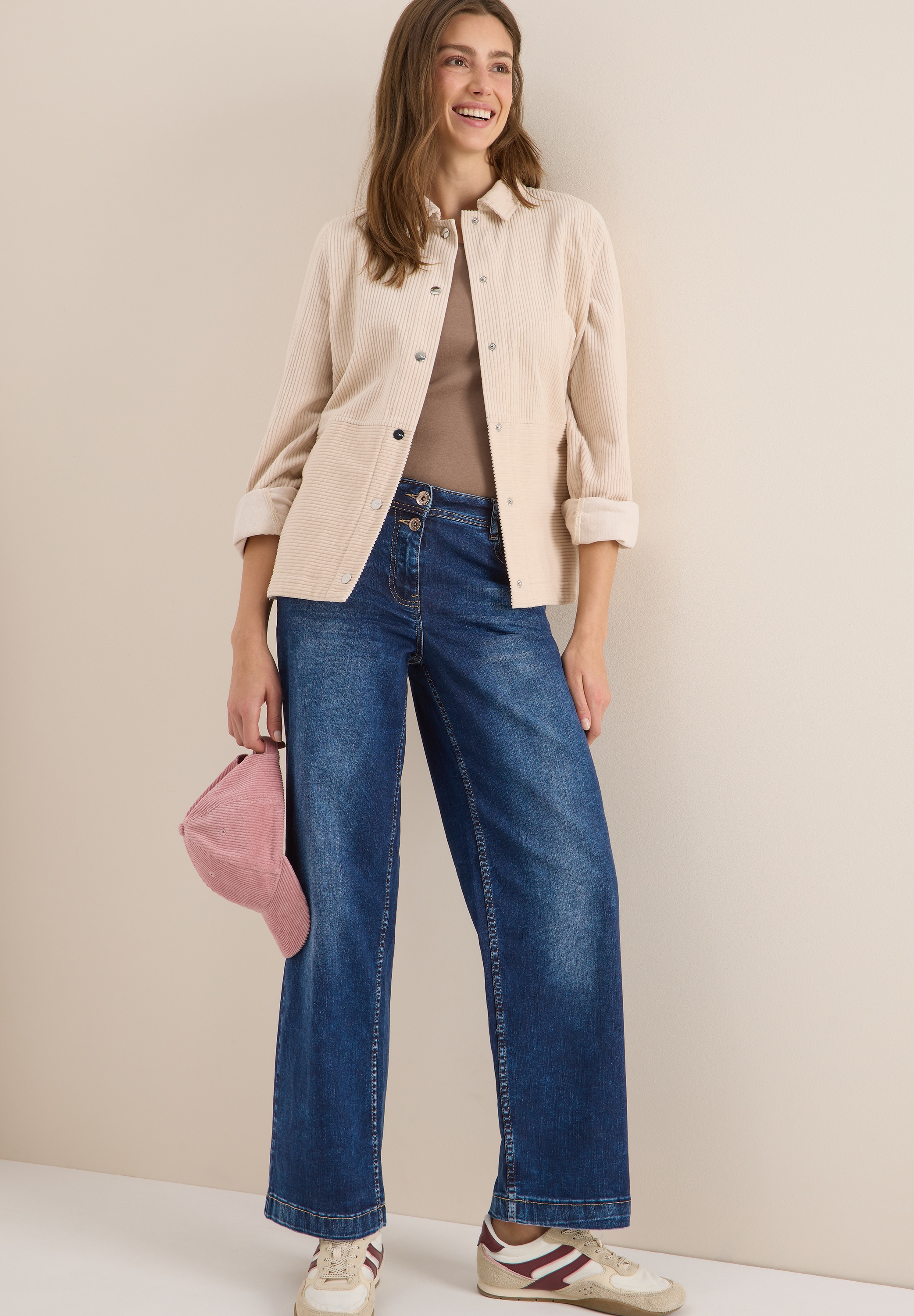 Cecil Weite Jeans »Style NEELE«, im 5-Pocket-Style
