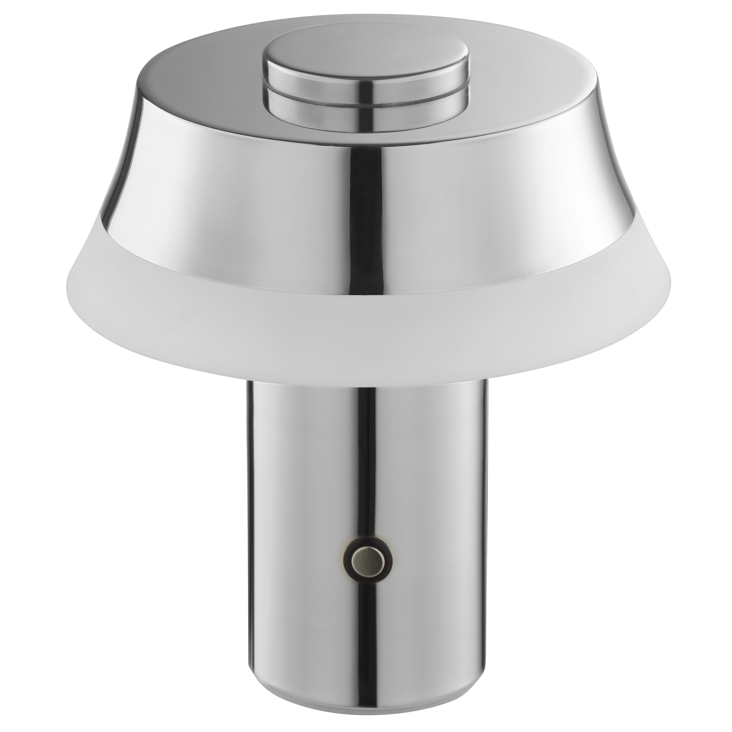 Brilliant LED Tischleuchte »Kinich« LED-Modul 1 Stk. Warmweiß LED Akku-Leuchte, 17 cm, 240 lm, per wireless charging & USB ladbar