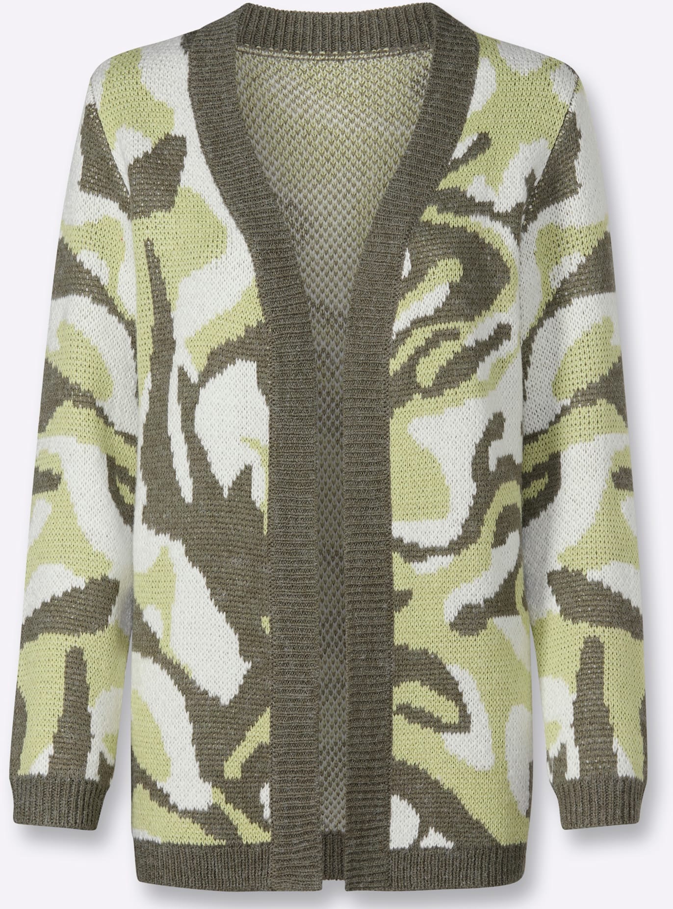 Inspirationen Jacquardstrickjacke