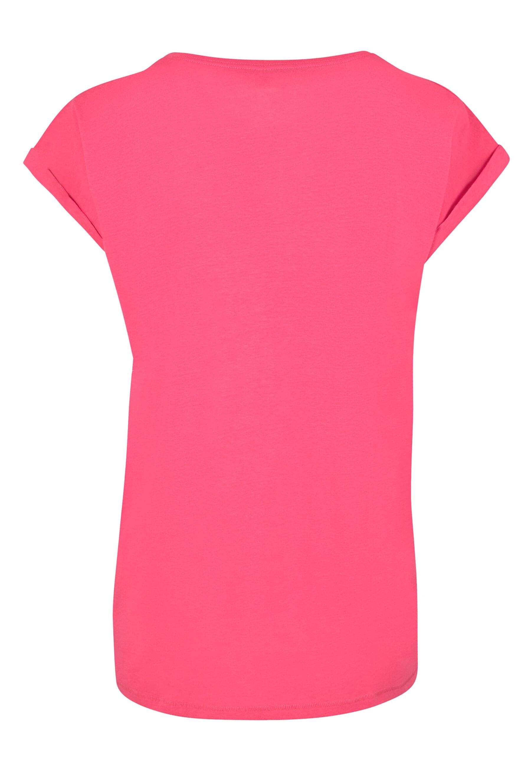 Merchcode T-Shirt "Merchcode Damen Ladies Happines T-Shirt" 1 Stk. tlg. günstig online kaufen