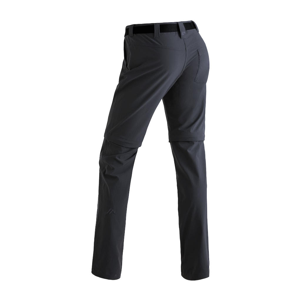 Maier Sports Funktionshose »Inara slim zip«, Damen Wanderhose, zipp-off Outdoor-Hose, 4 Taschen, Slim Fit