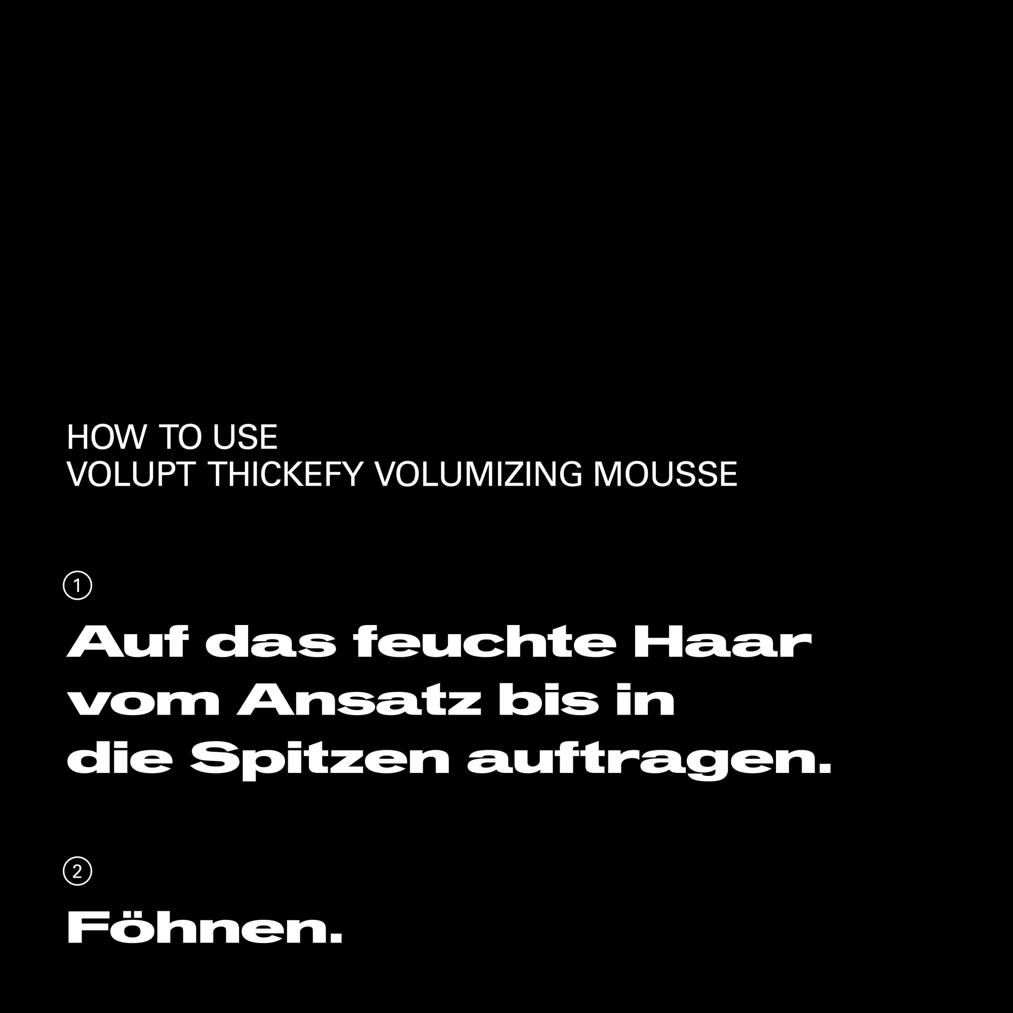Sebastian Professional Haarfluid »Volupt Foam« für trockenes Haar, feuchtigkeitsspendend, gegen Frizz