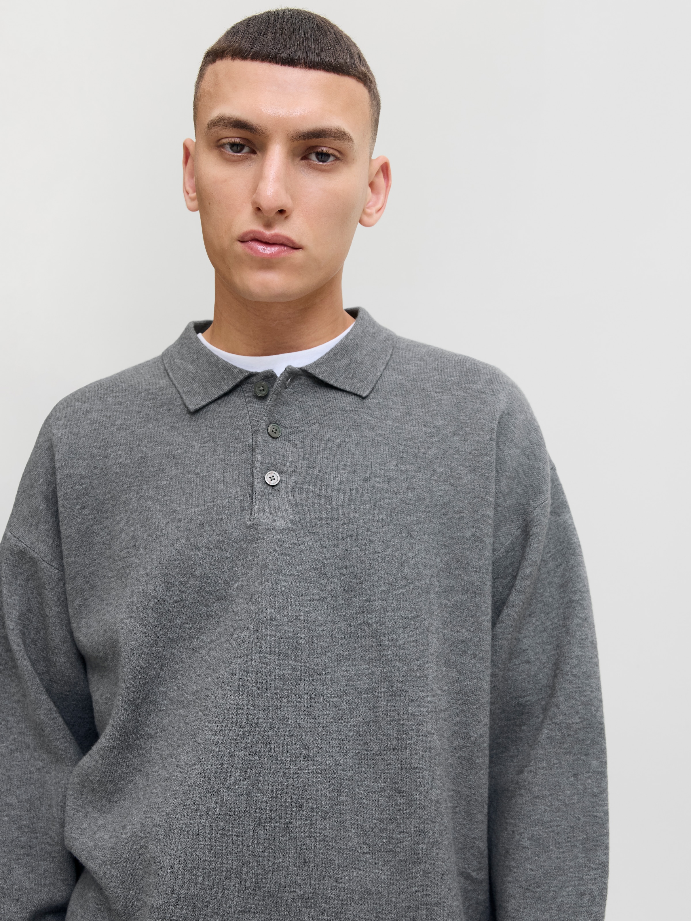 Jack & Jones Polokragenpullover »JPRBLABRADFORT KNIT POLO«