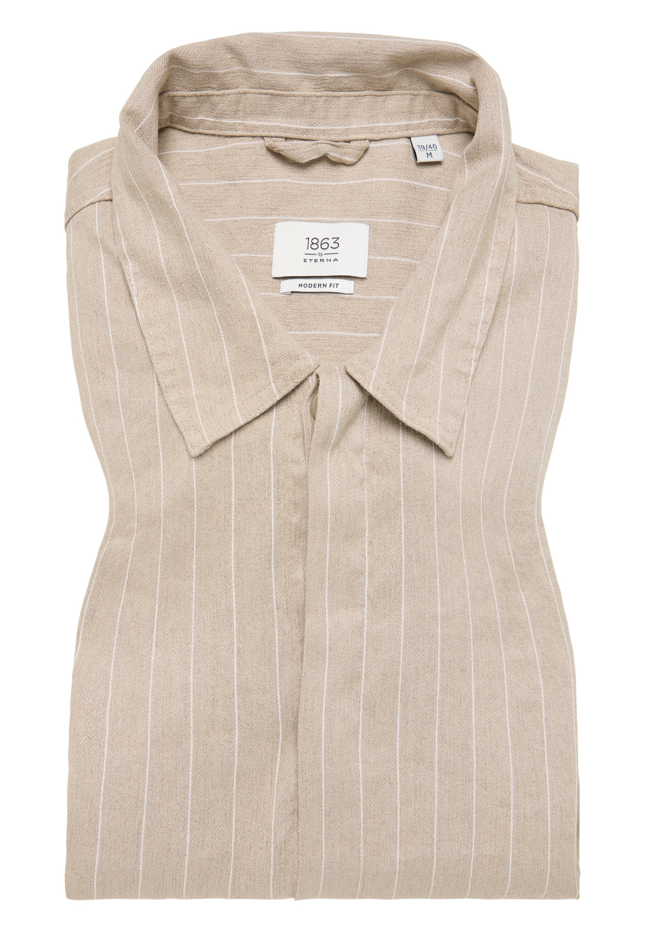 Eterna Langarmhemd »MODERN FIT«, EASY IRON (bügelleicht)