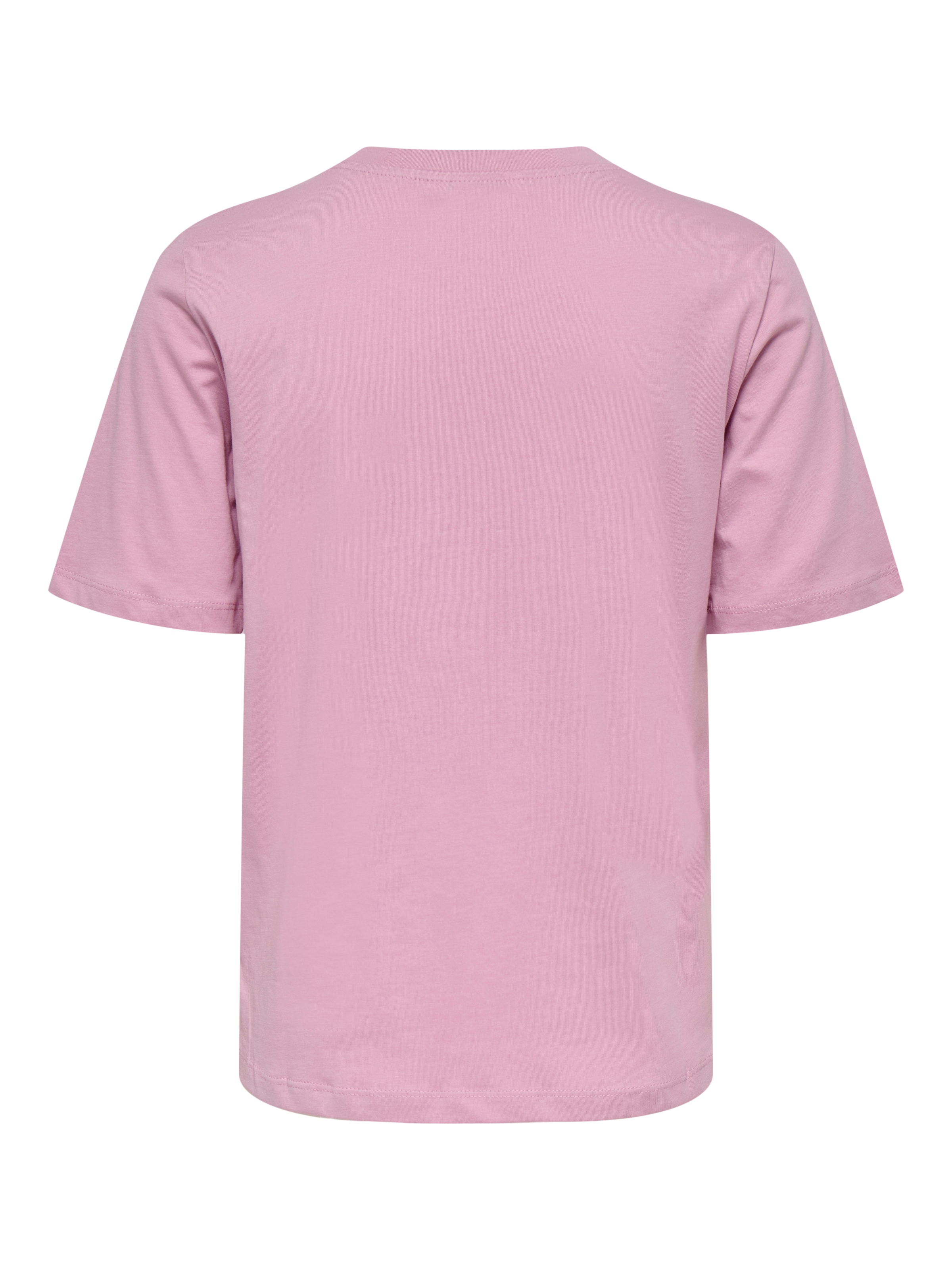 ONLY Kurzarmshirt »ONLONLY – T-Shirt mit Rundhals und klassischem Schnitt«, regular fit, casual, Single Jersey, Baumwolle, Rundhals
